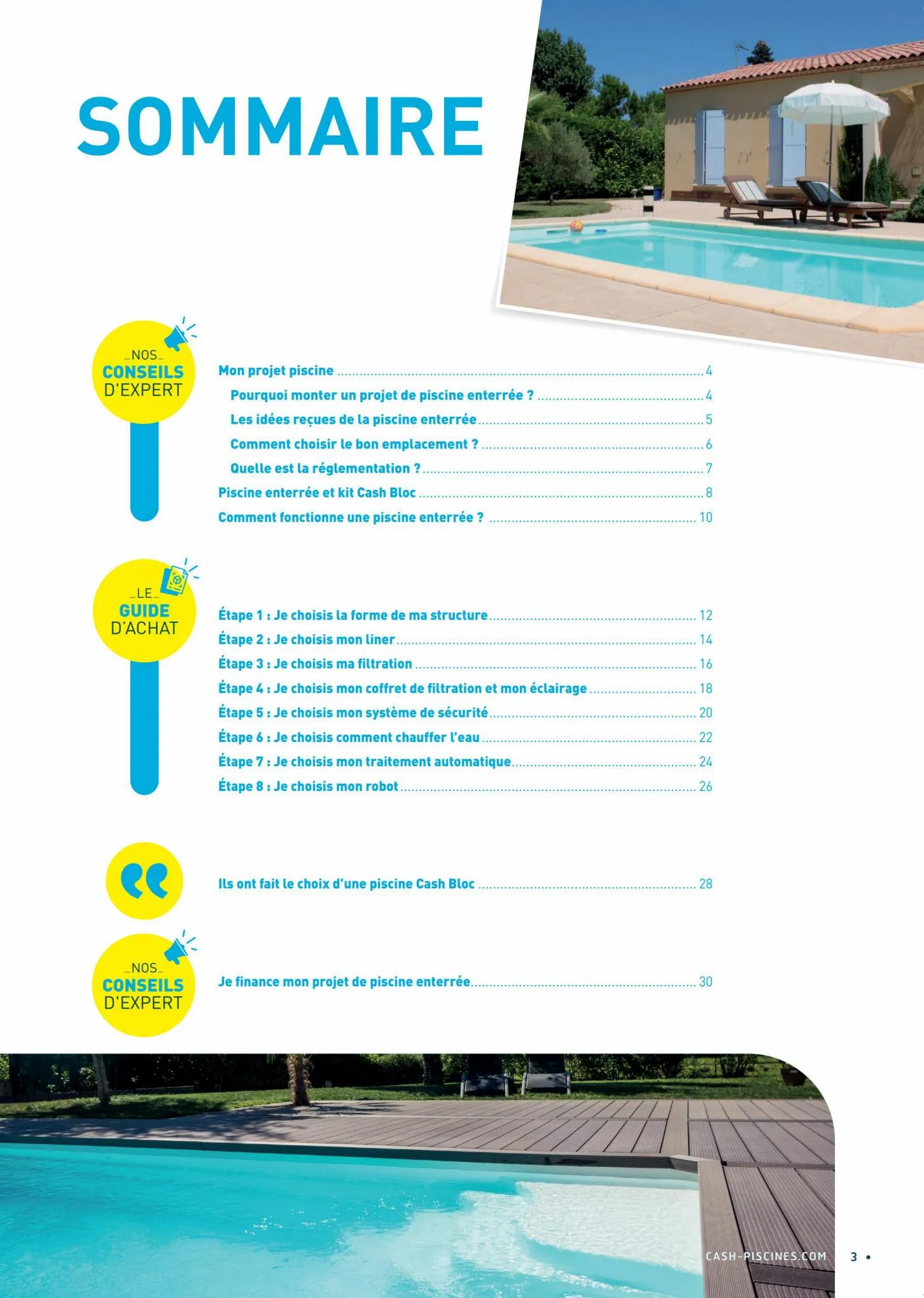 Catalogue Spécial piscines enterrées, page 00003