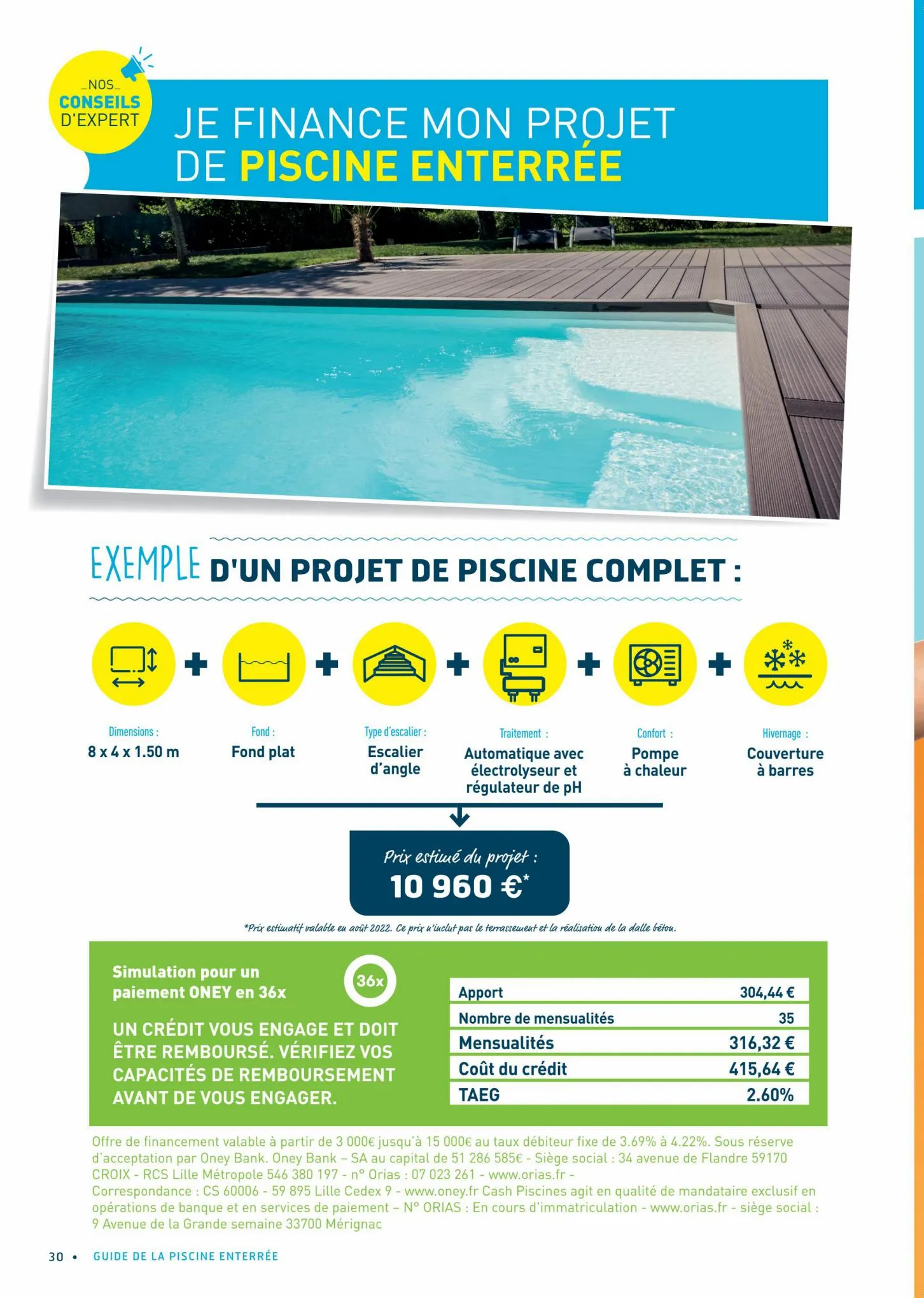 Catalogue Spécial piscines enterrées, page 00030