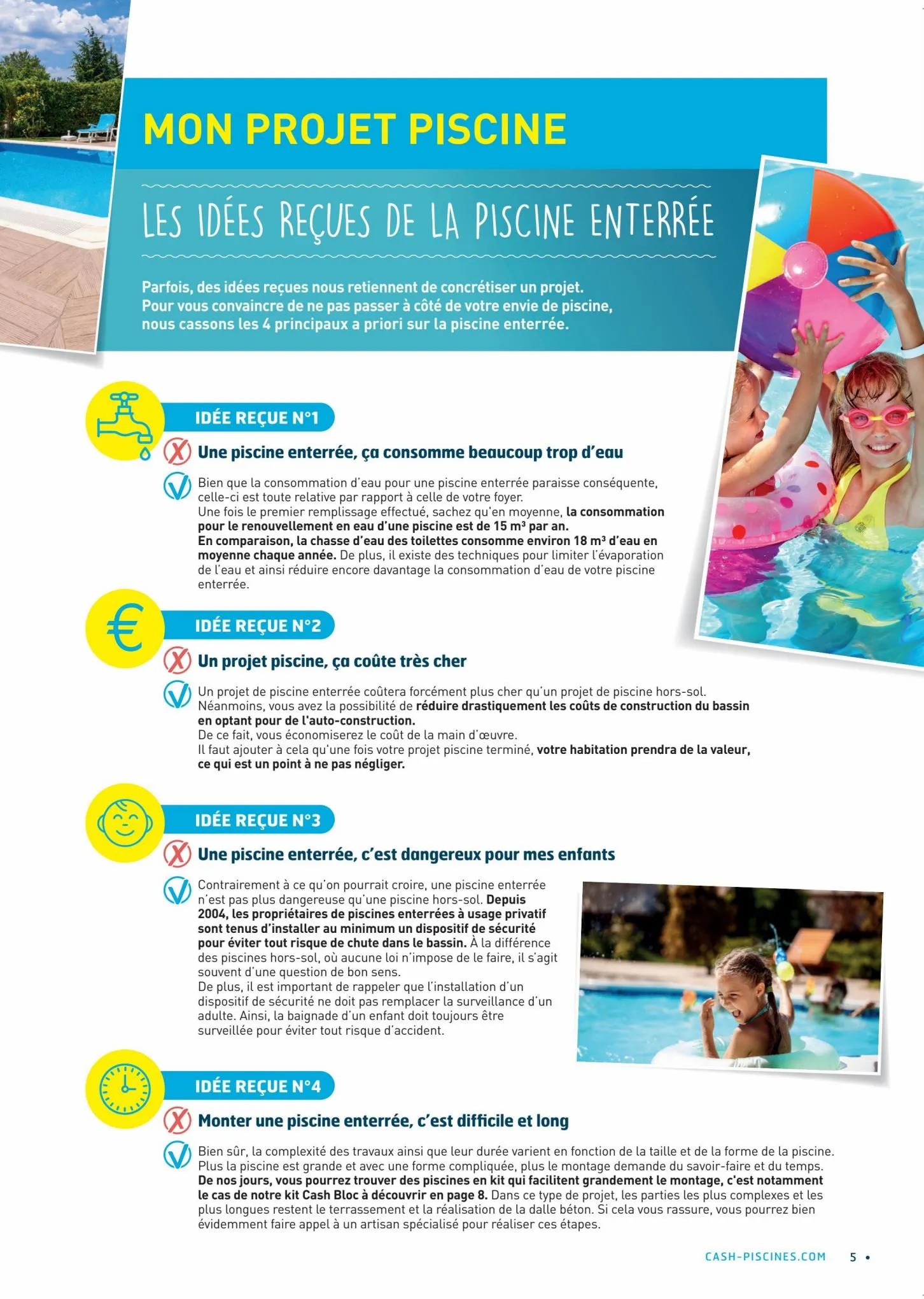 Catalogue Guide des piscines enterrées !, page 00005