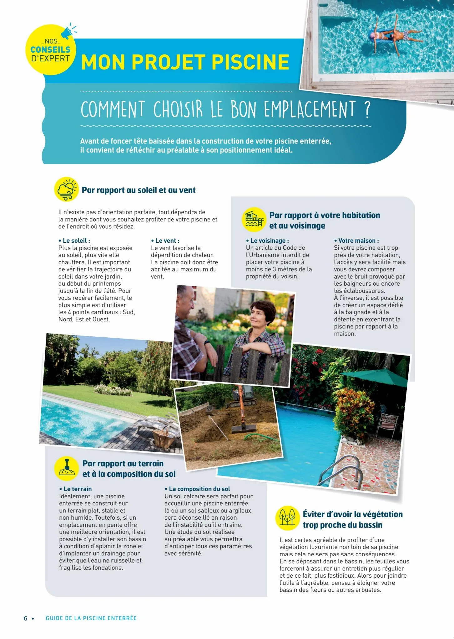 Catalogue Guide des piscines enterrées !, page 00006