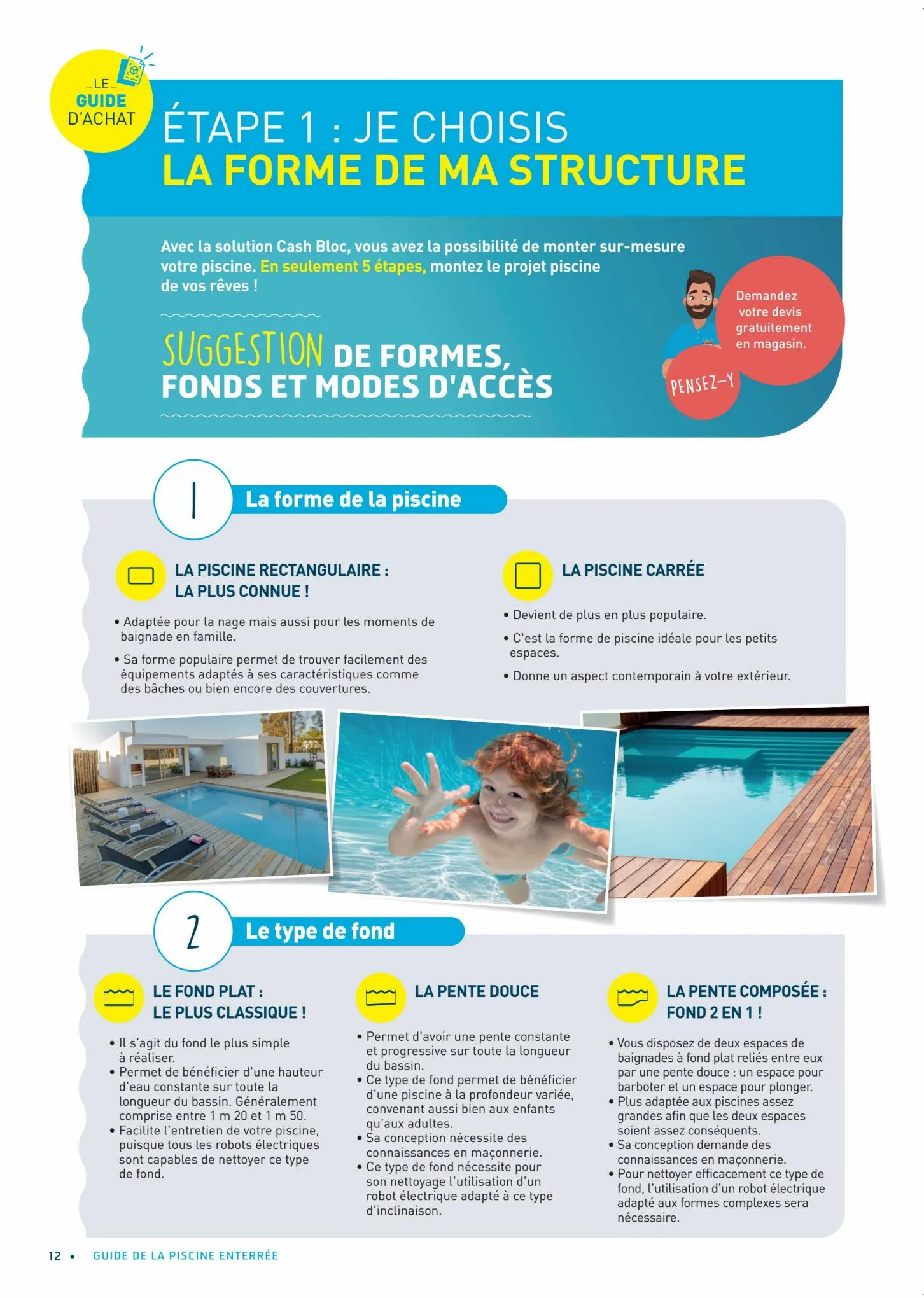 Catalogue Guide des piscines enterrées !, page 00012