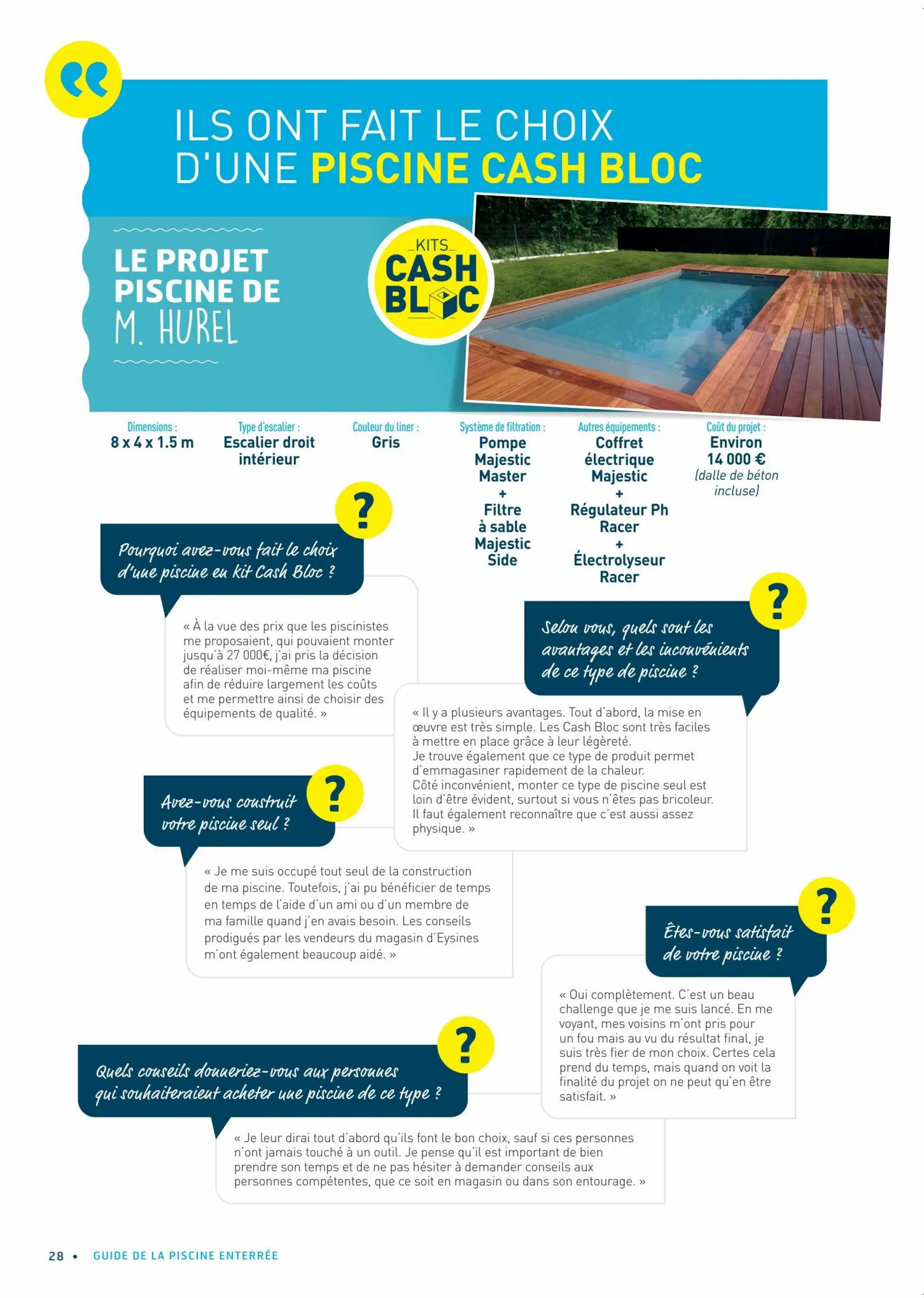Catalogue Guide des piscines enterrées !, page 00028