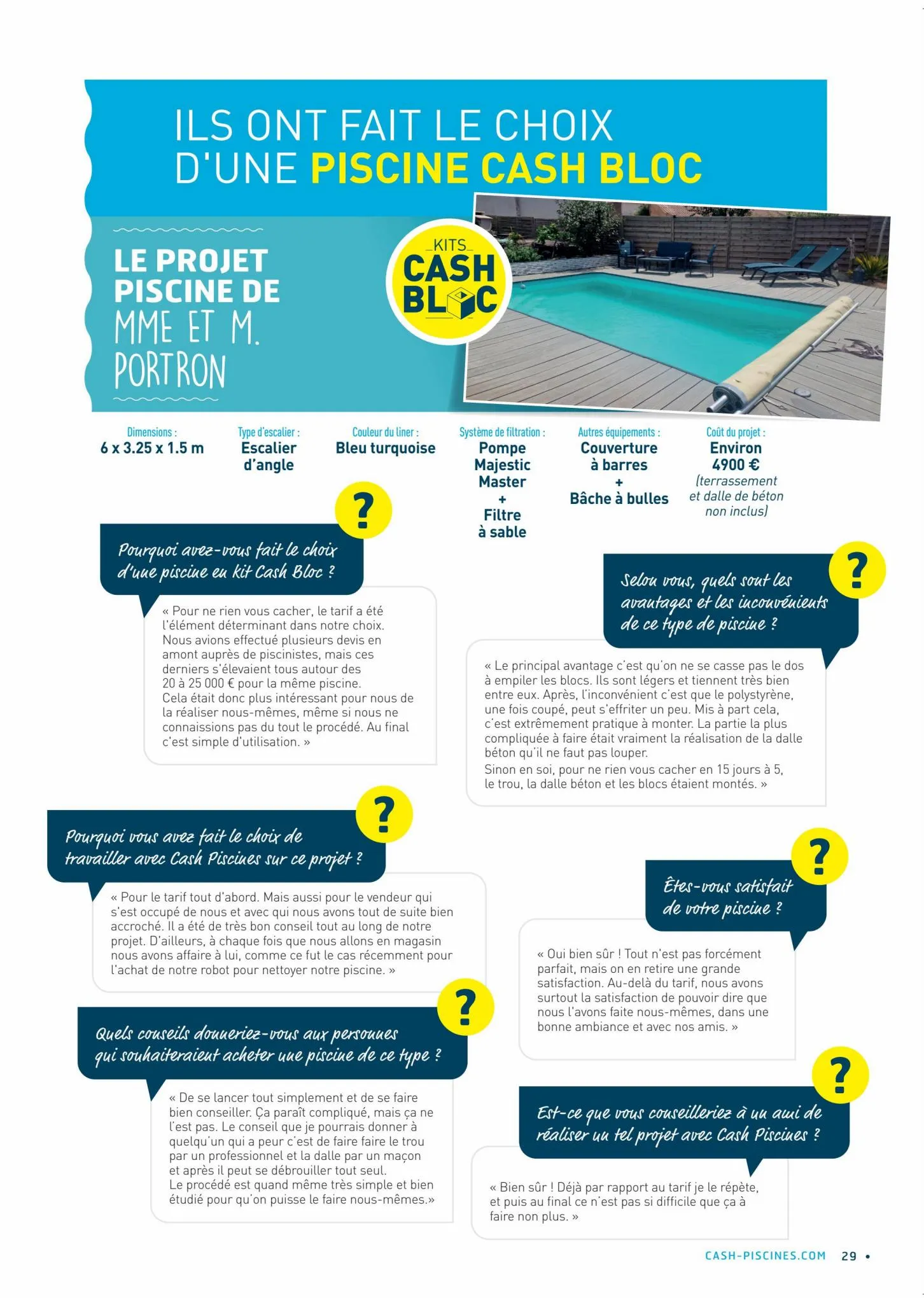 Catalogue Guide des piscines enterrées !, page 00029