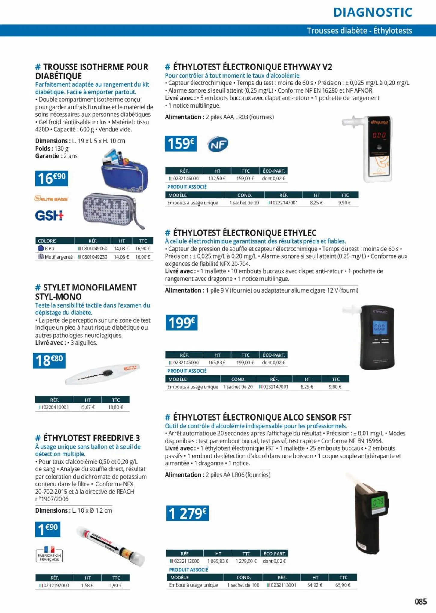 Catalogue CATALOGUE PROFESSIONNELS édition 2022-2023, page 00085