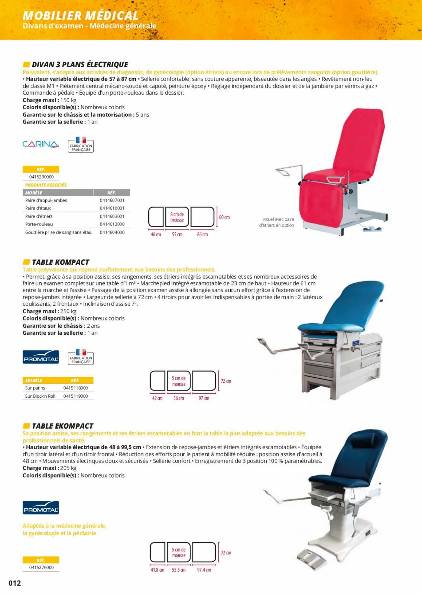 Catalogue CATALOGUE PROFESSIONNELS édition 2023-2024, page 00012