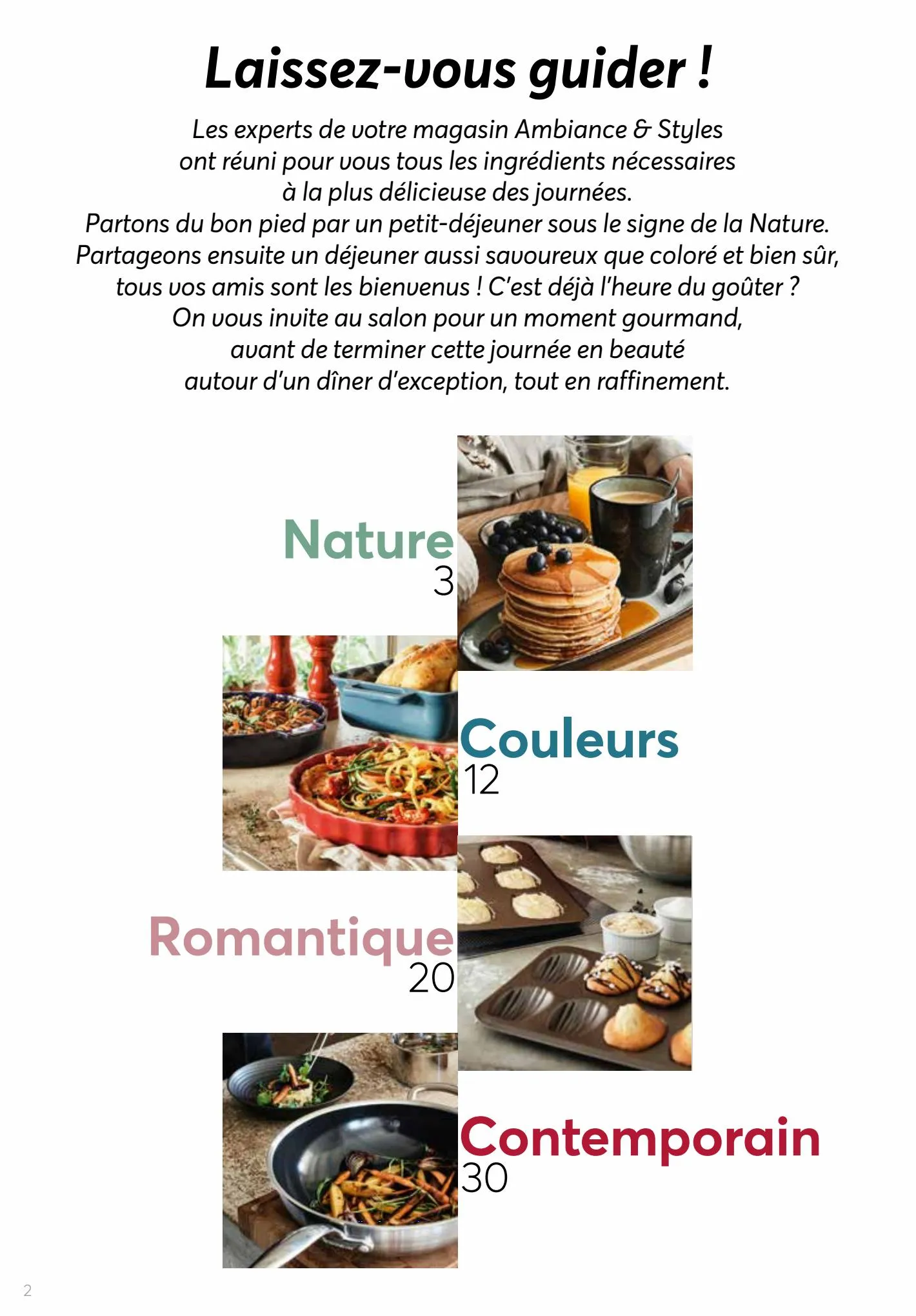 Catalogue Partager la plus des journées ! délicieuse, page 00002