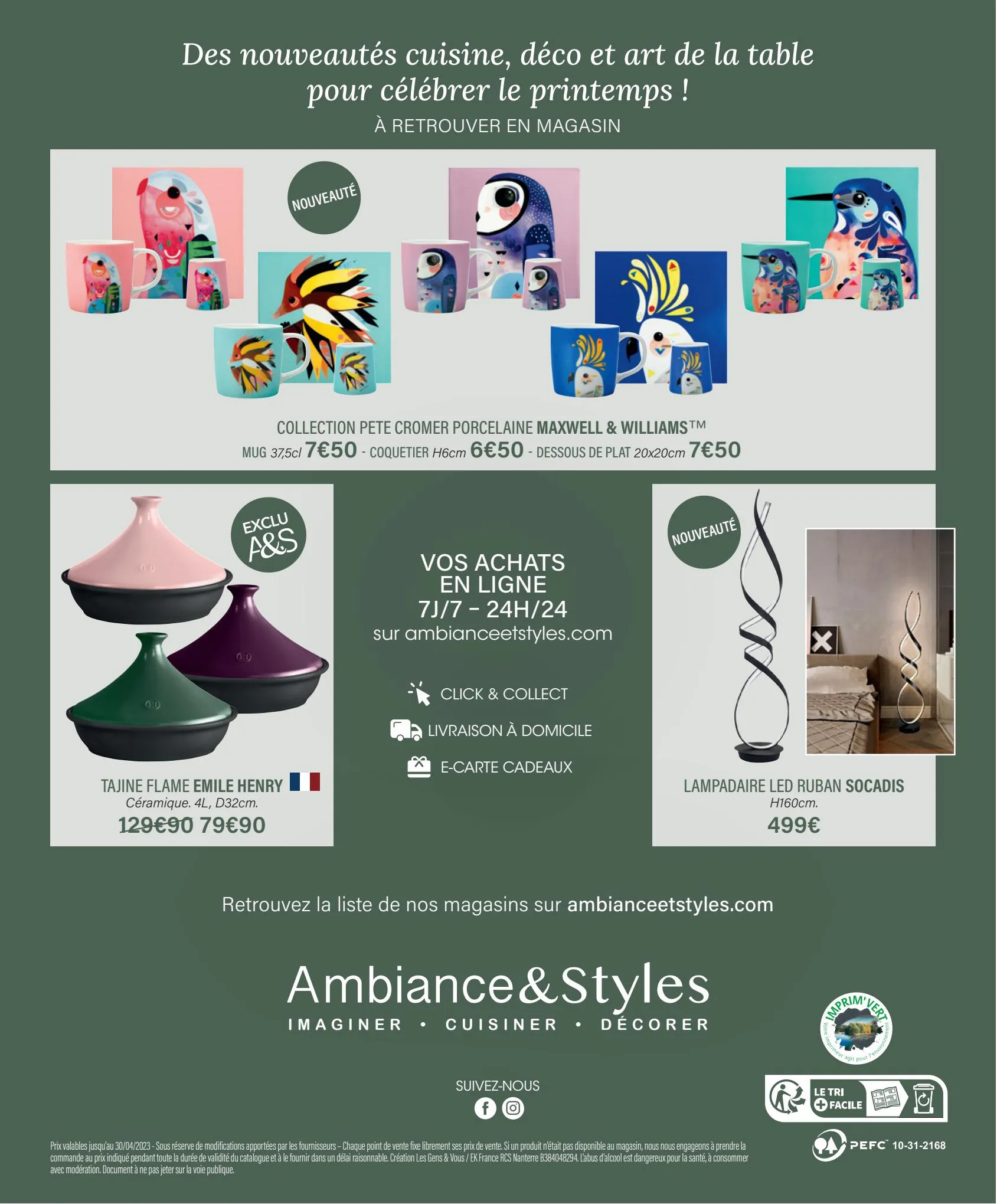 Catalogue Catalogue Ambiances & Styles, page 00016