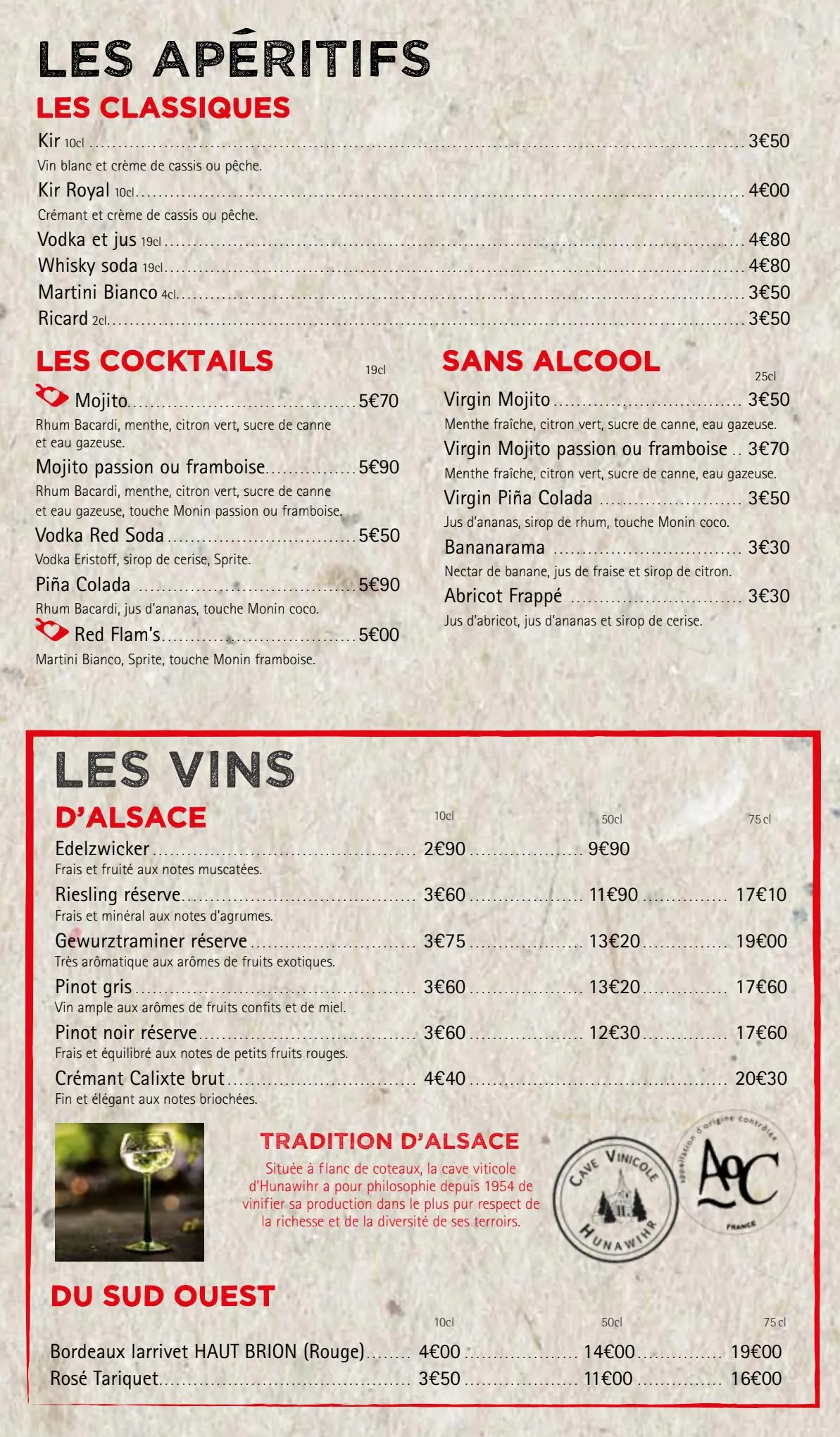 Catalogue Carte bordeaux boissons 2022, page 00002