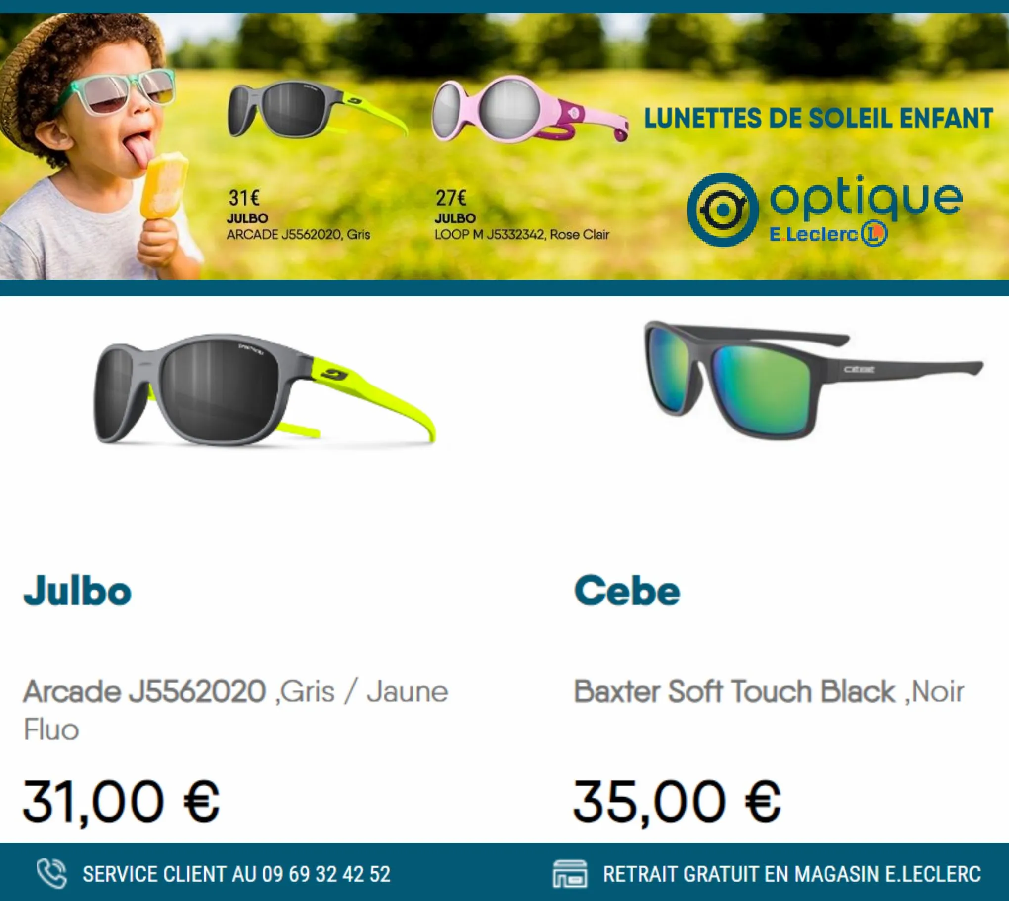 Catalogue Lunettes de Soleil Enfant, page 00002