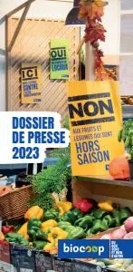 Promos de Magasins Bio à Paris | DOSSIER  DE PRESSE  2023 sur Biocoop | 04/05/2023 - 31/12/2023
