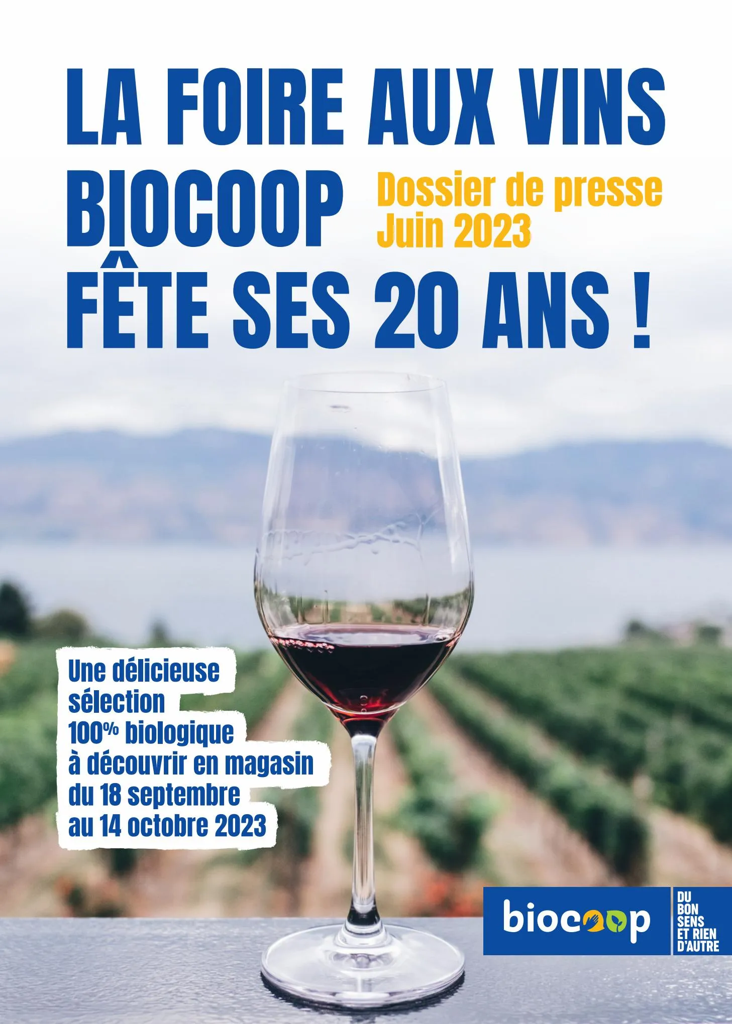 Catalogue Foire aux Vins Biocoop 2023, page 00001