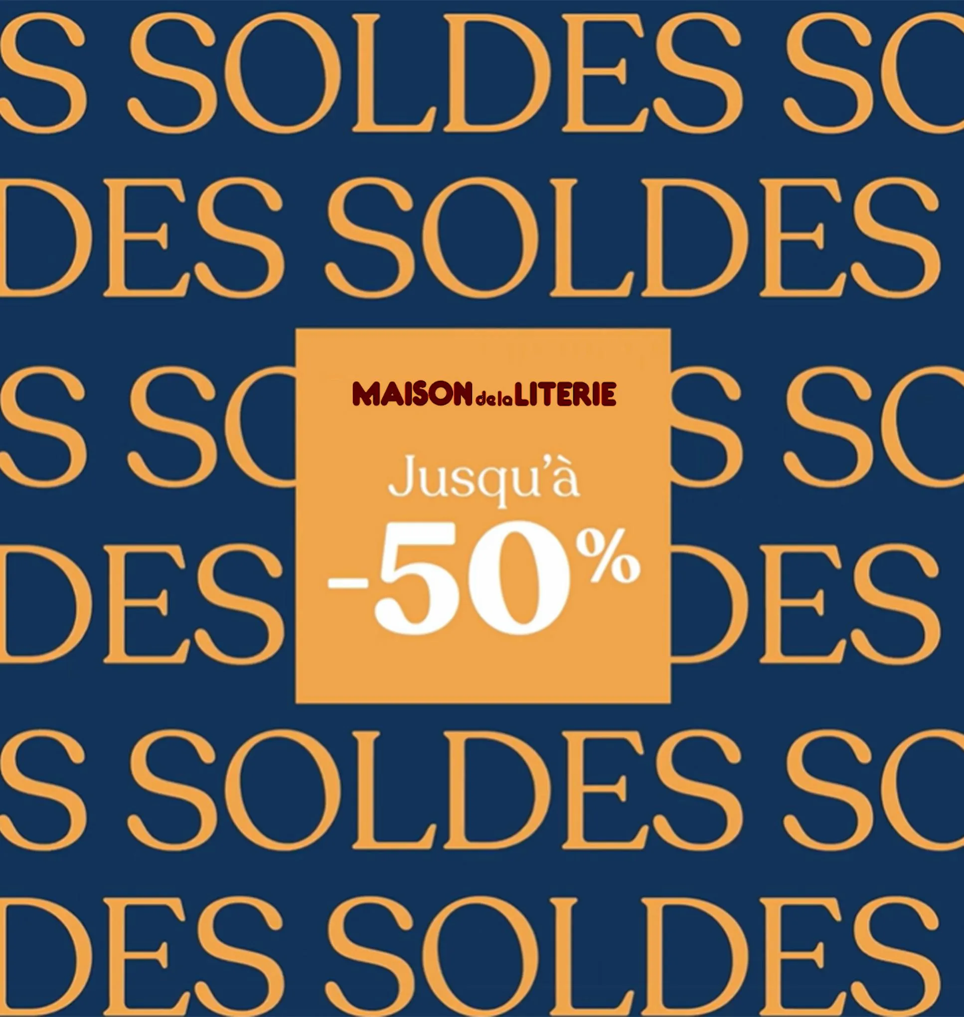 Catalogue SOLDES 50% Maison de la Literie, page 00001