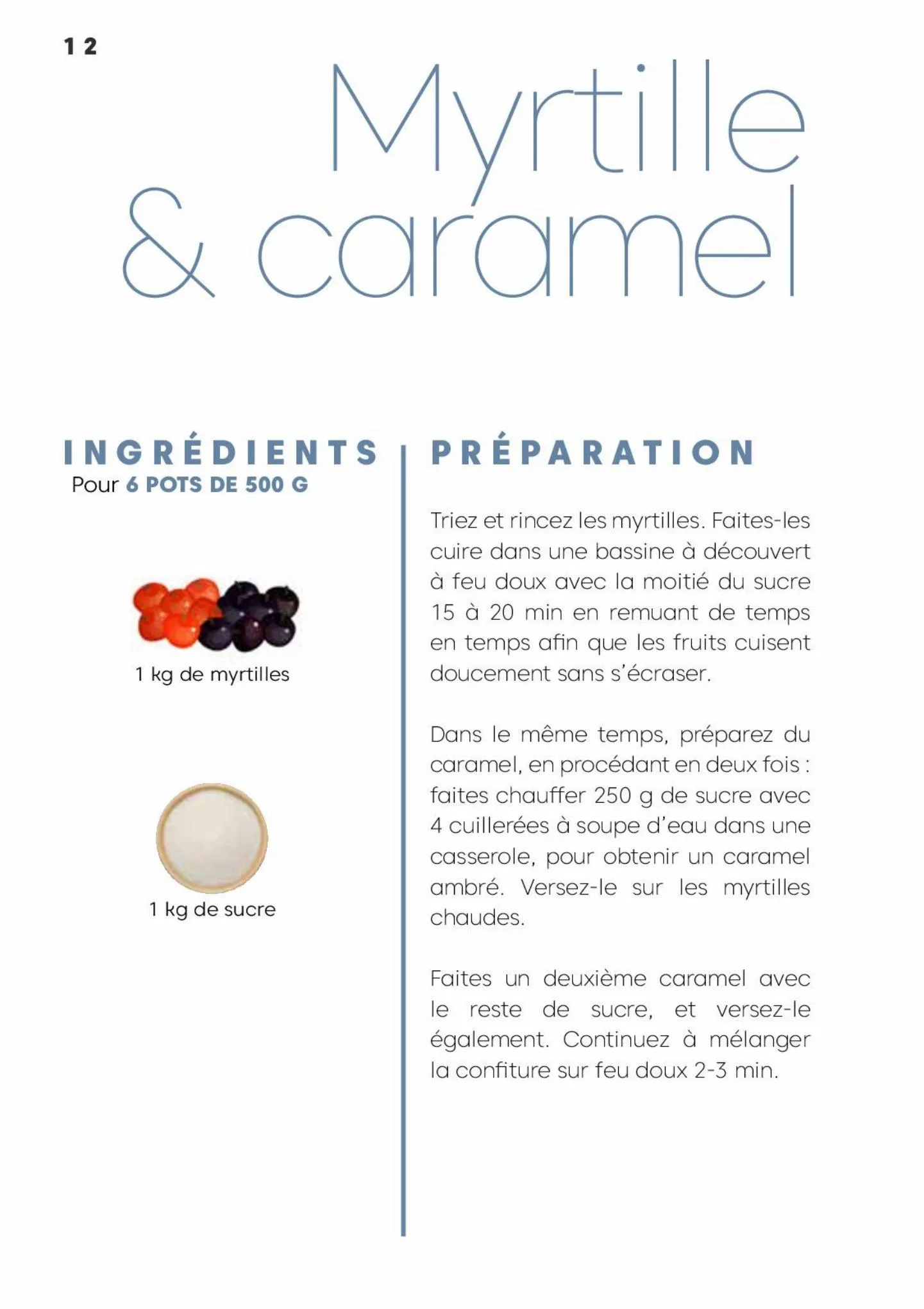 Catalogue Les recettes confiture 2023, page 00012