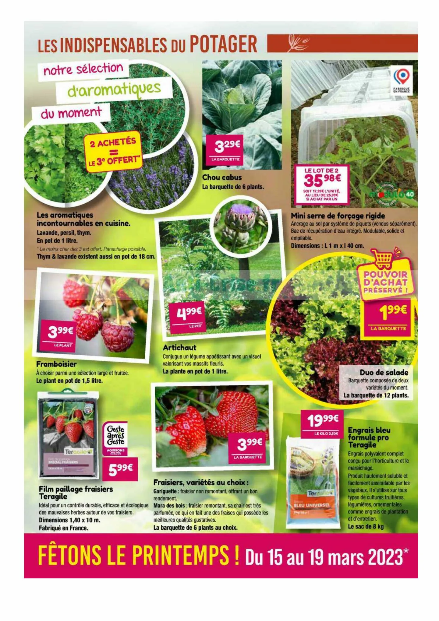 Catalogue Premiers pas au jardin!, page 00004