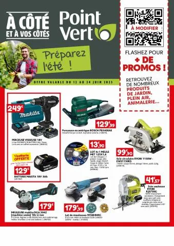 Catalogue Point Vert | A vos côtés pour préparer l'été ! | 02/05/2023 - 24/06/2023
