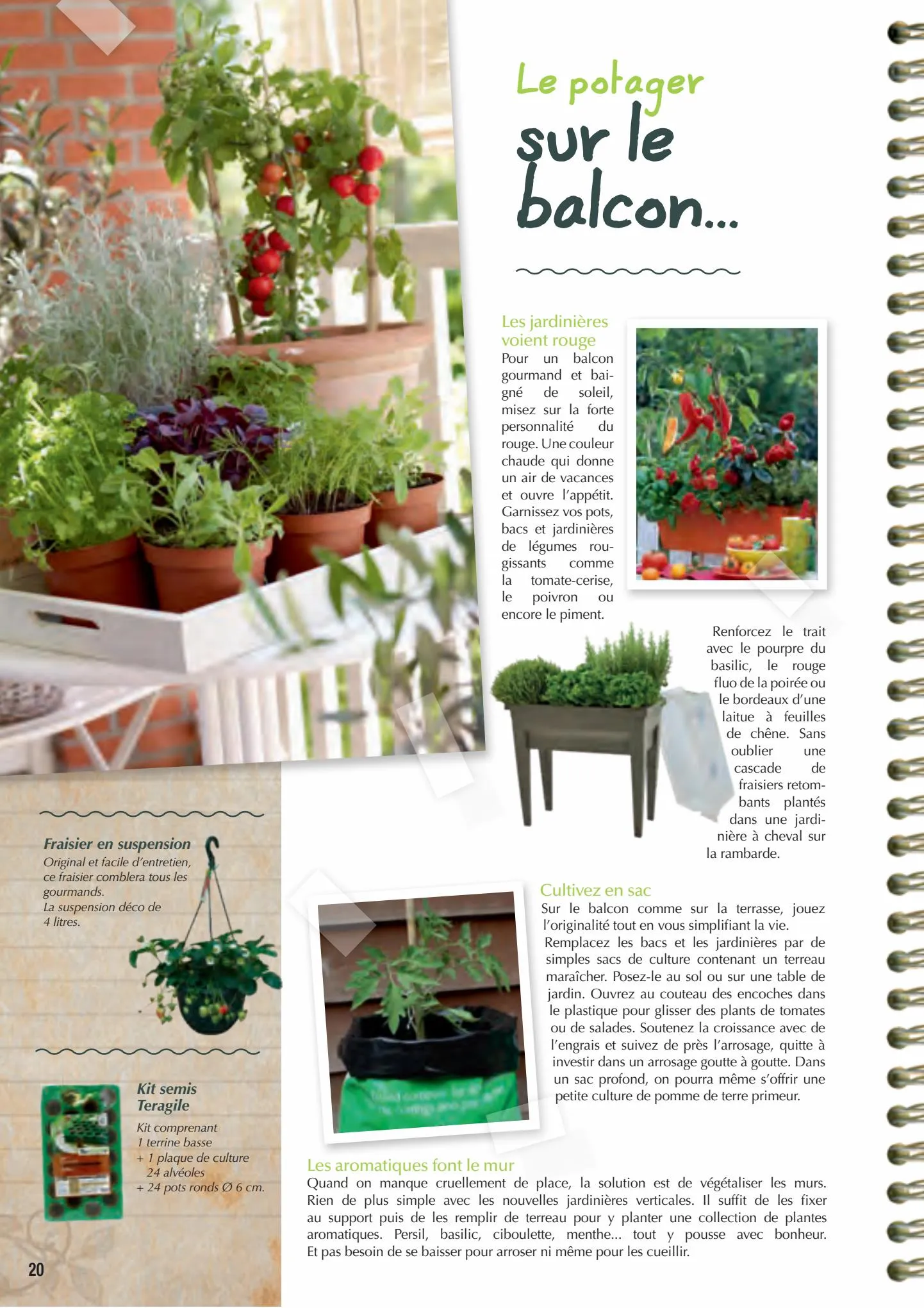 Catalogue Point Vert Guide du potager, page 00020
