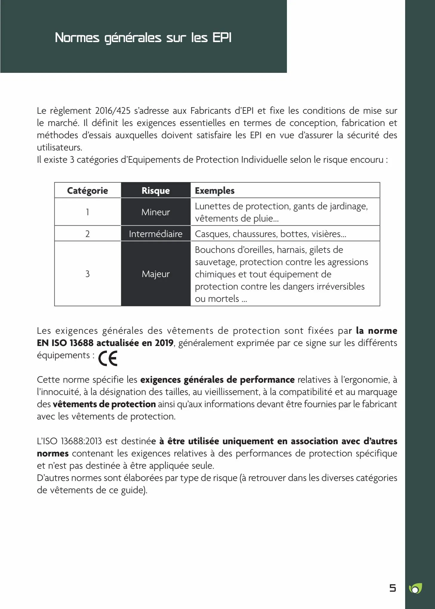 Catalogue Point Vert Guide Travailler bien Equipé, page 00005