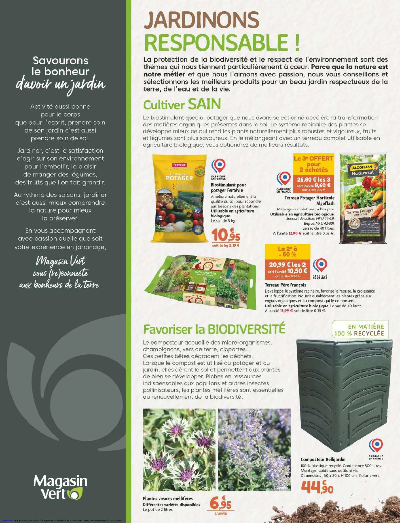 Catalogue Catalogue Point Vert, page 00002