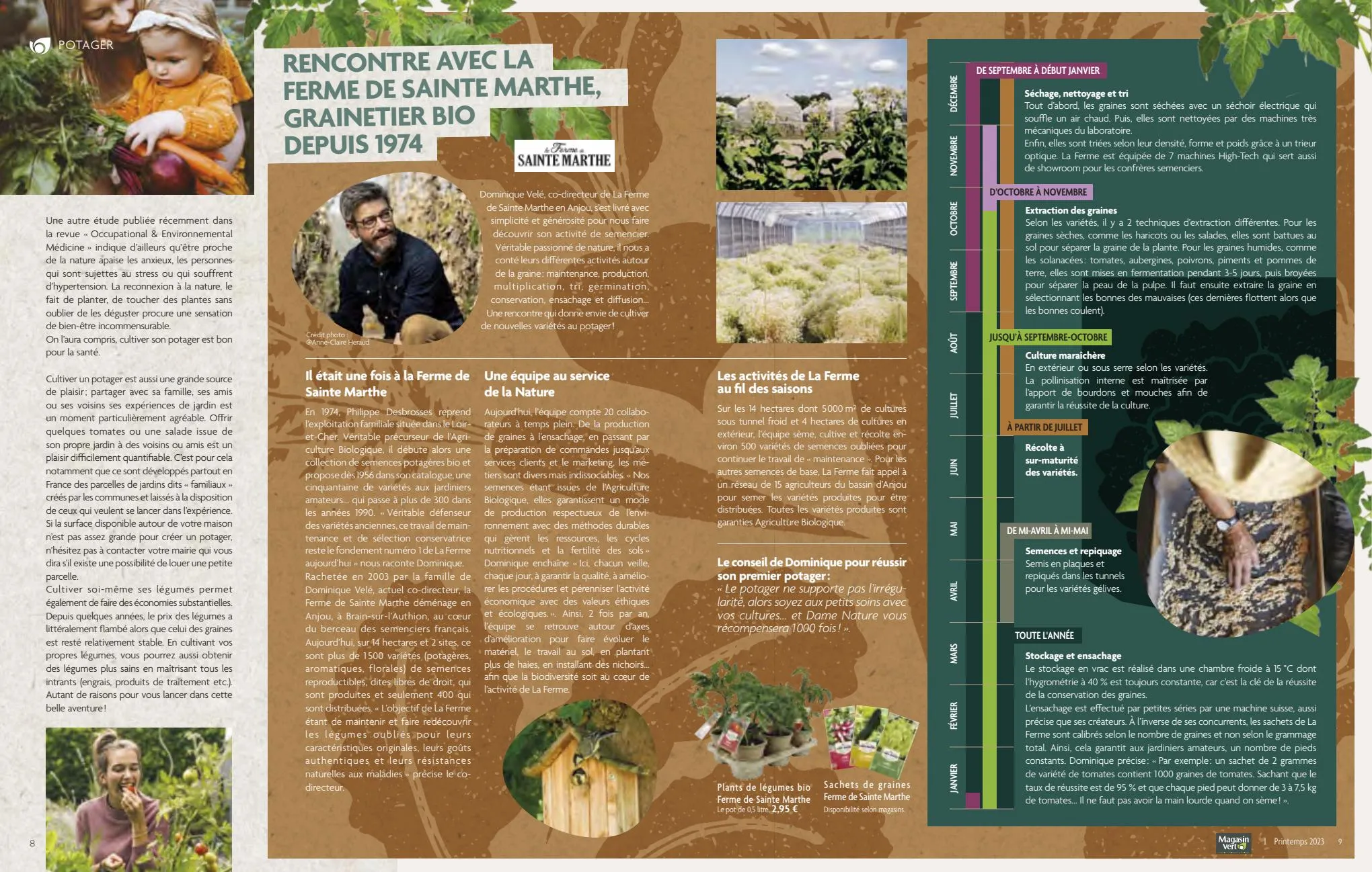 Catalogue Magazine Printemps 2023 Magasin Vert, page 00008