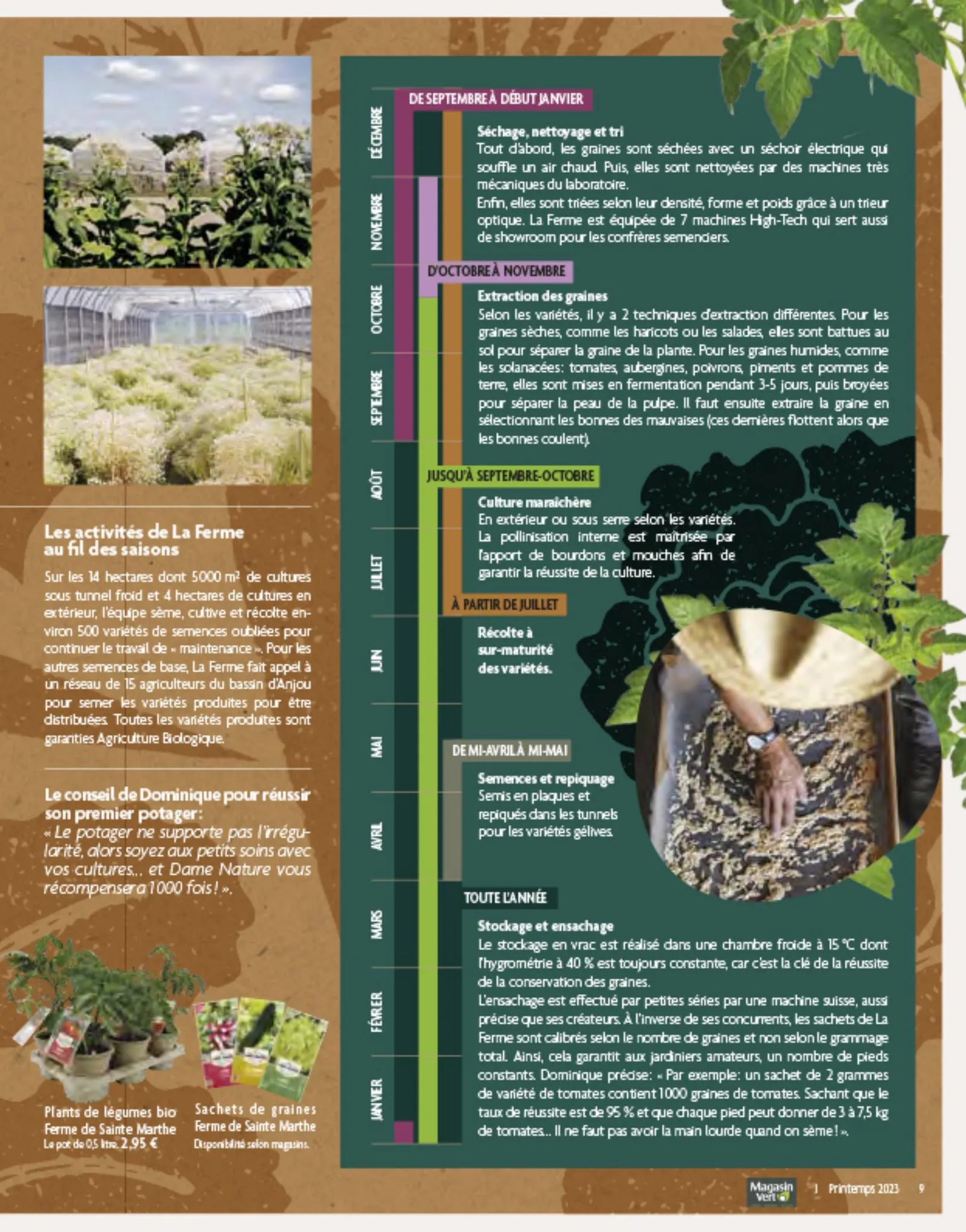 Catalogue Magazine Magasin Vert Printemps 2023, page 00011