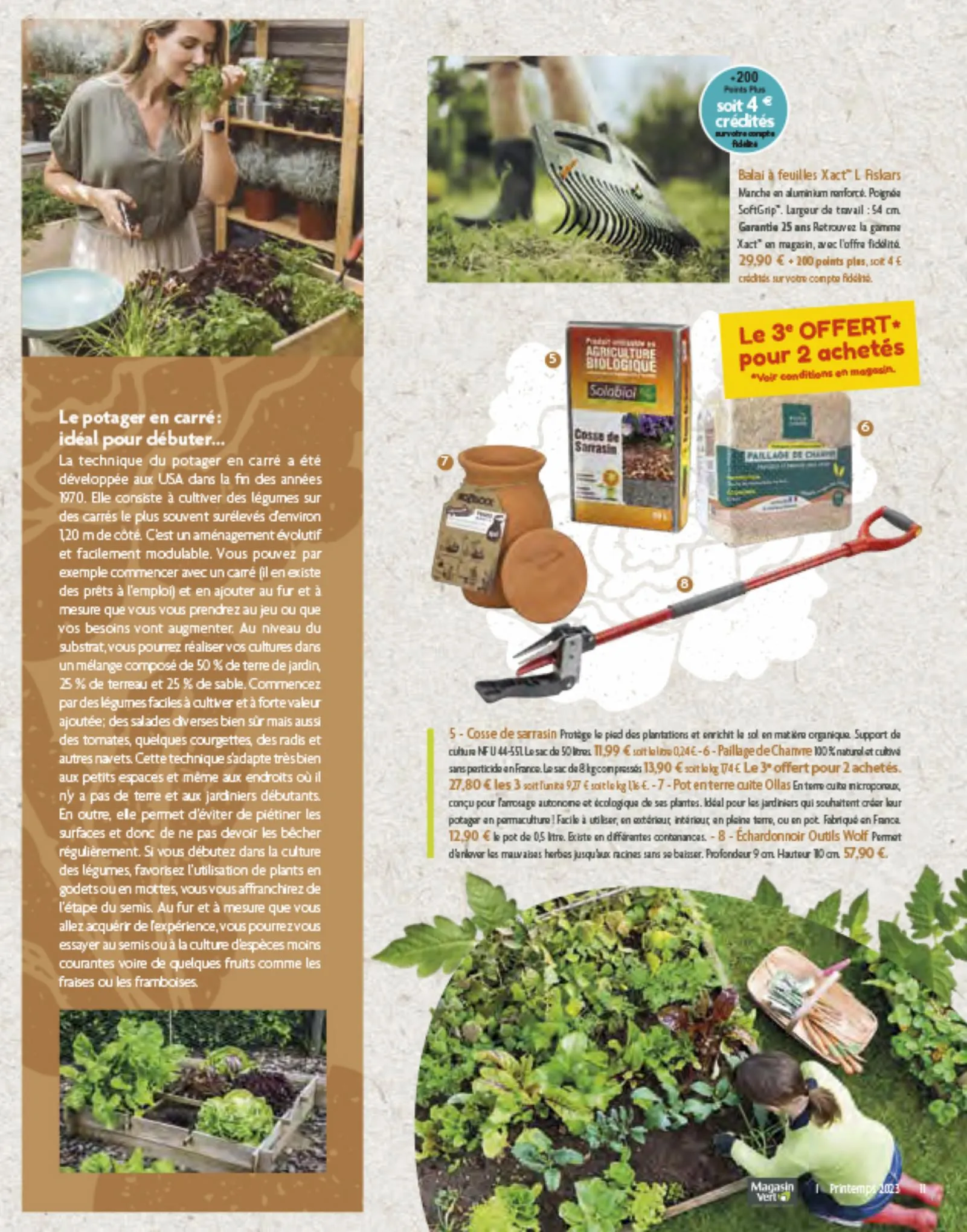 Catalogue Magazine Magasin Vert Printemps 2023, page 00013