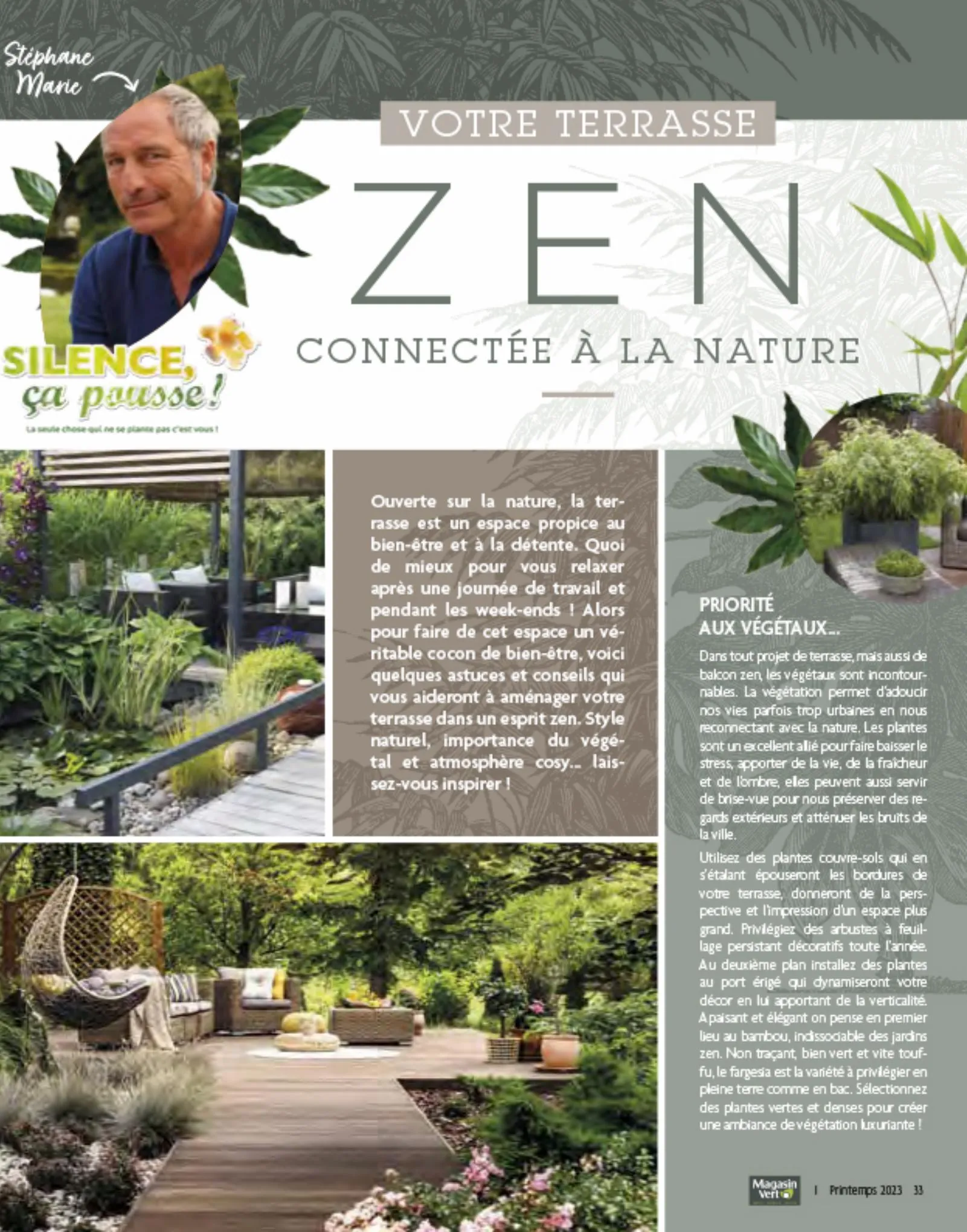 Catalogue Magazine Magasin Vert Printemps 2023, page 00035