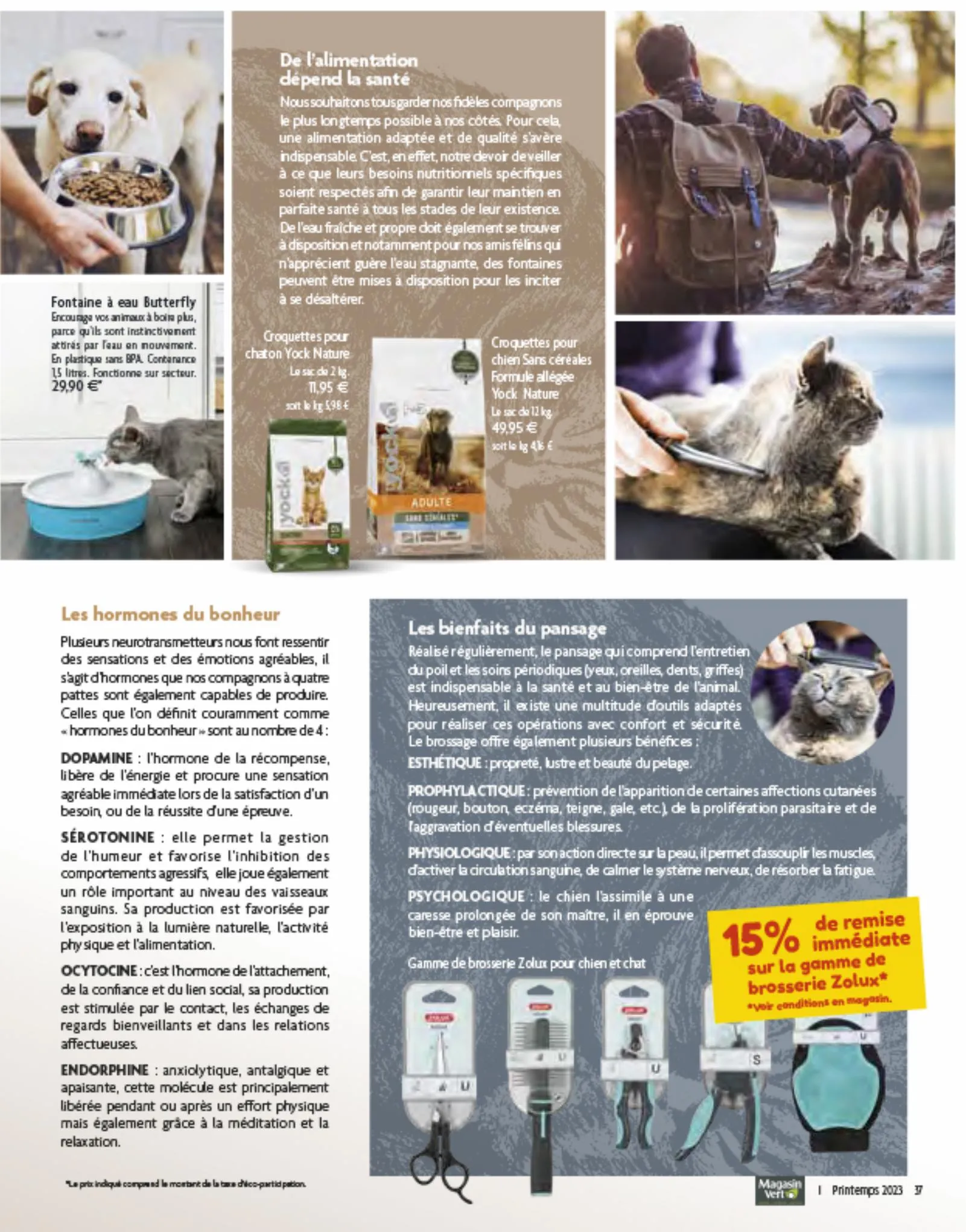 Catalogue Magazine Magasin Vert Printemps 2023, page 00039