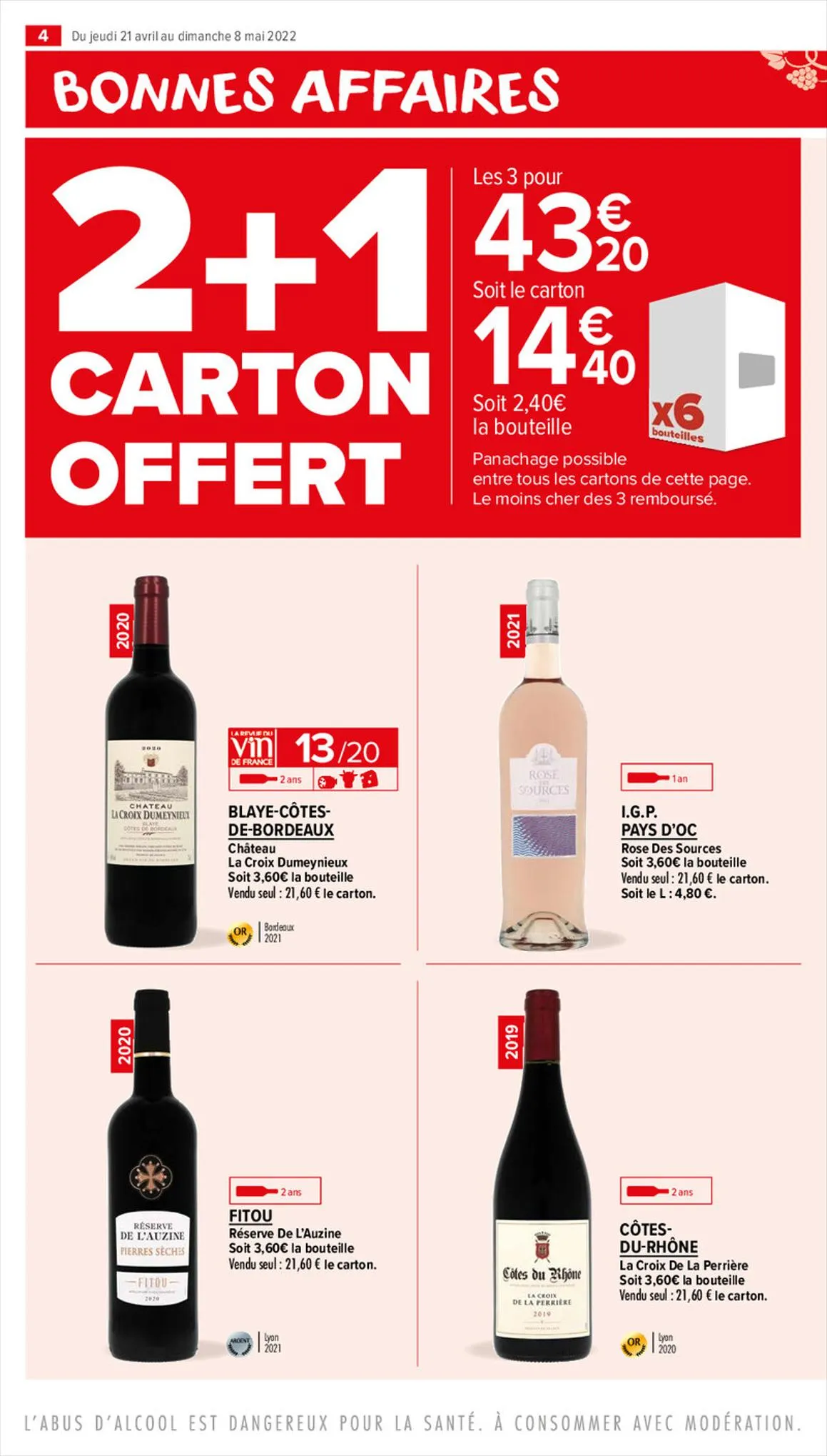 Catalogue Foire aux vins Printemps, page 00004