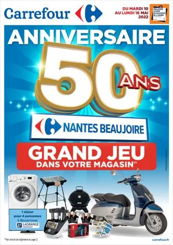 Anniversaire 50 ans Nantes Beaujoire
