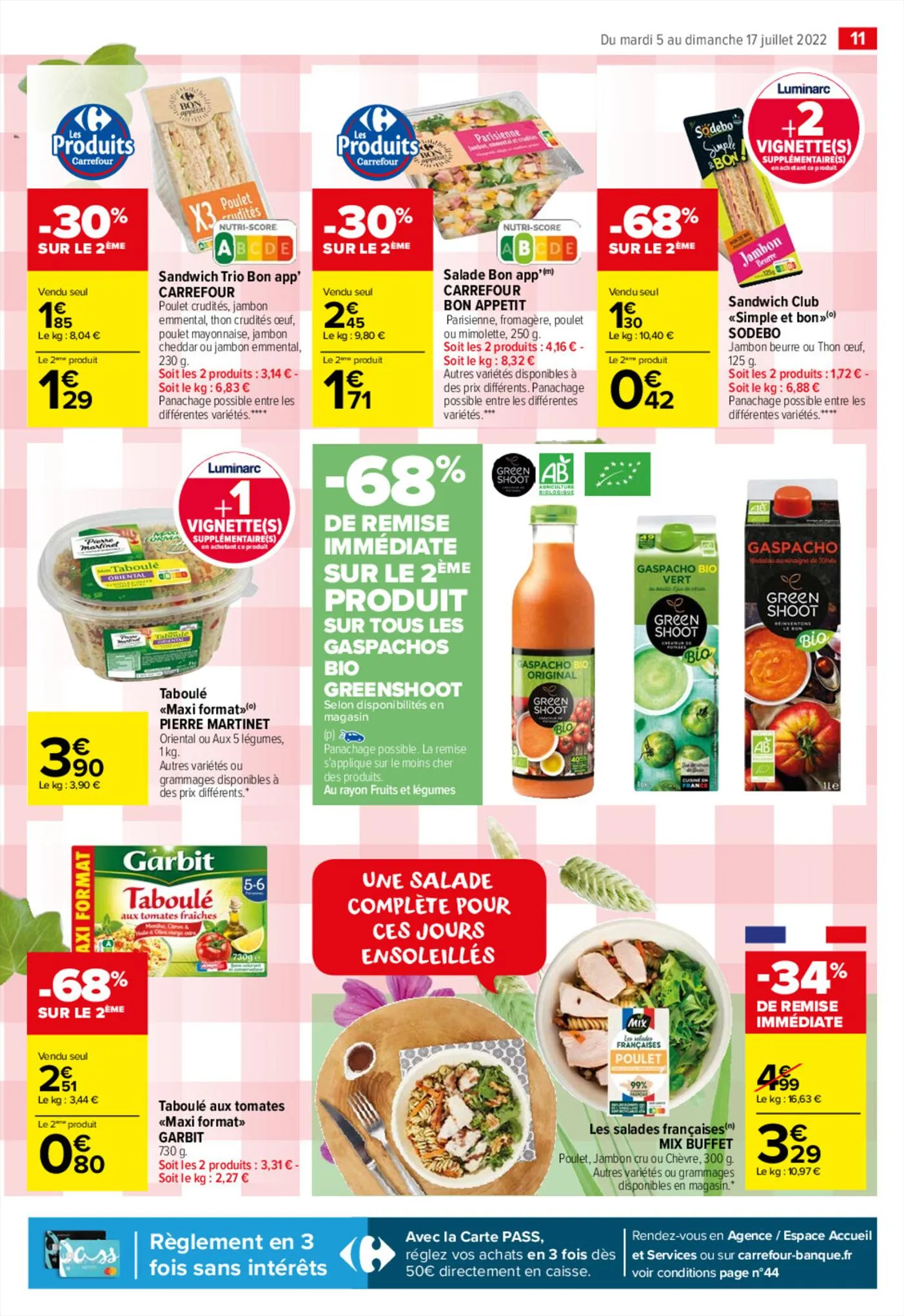 Catalogue Des promos toutes fraîches !, page 00011