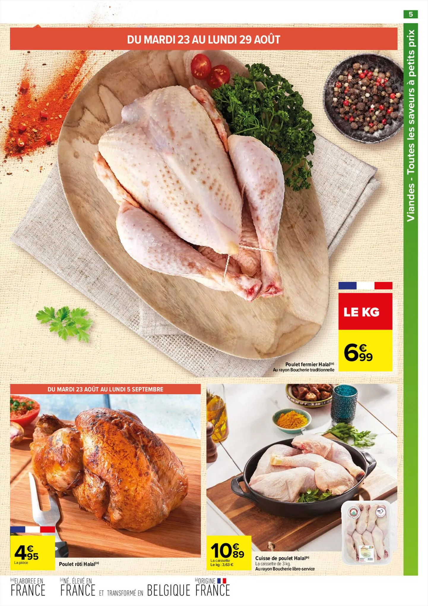 Catalogue Halal - Les petits prix de septembre , page 00005