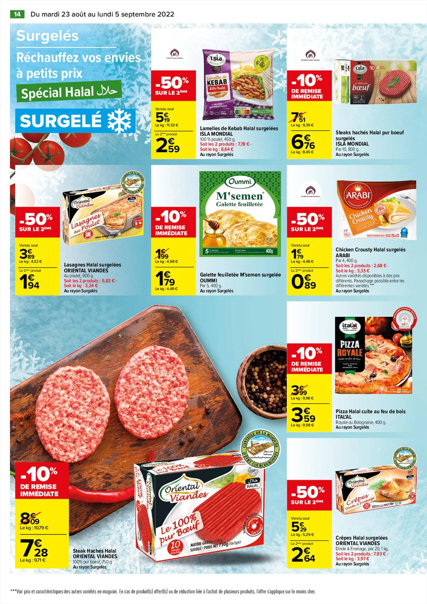 Catalogue Halal - Les petits prix de septembre , page 00014
