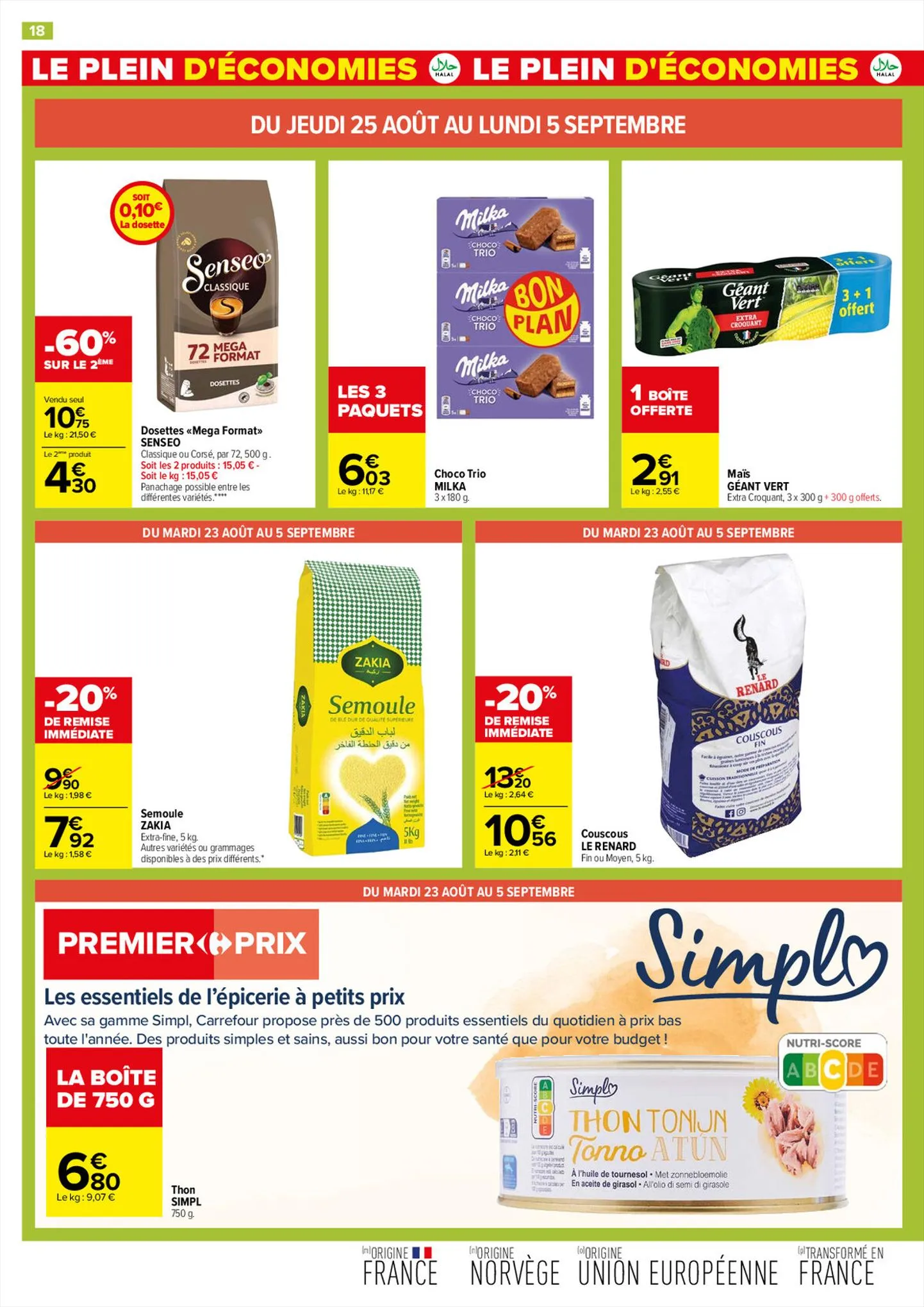 Catalogue Halal - Les petits prix de septembre , page 00018