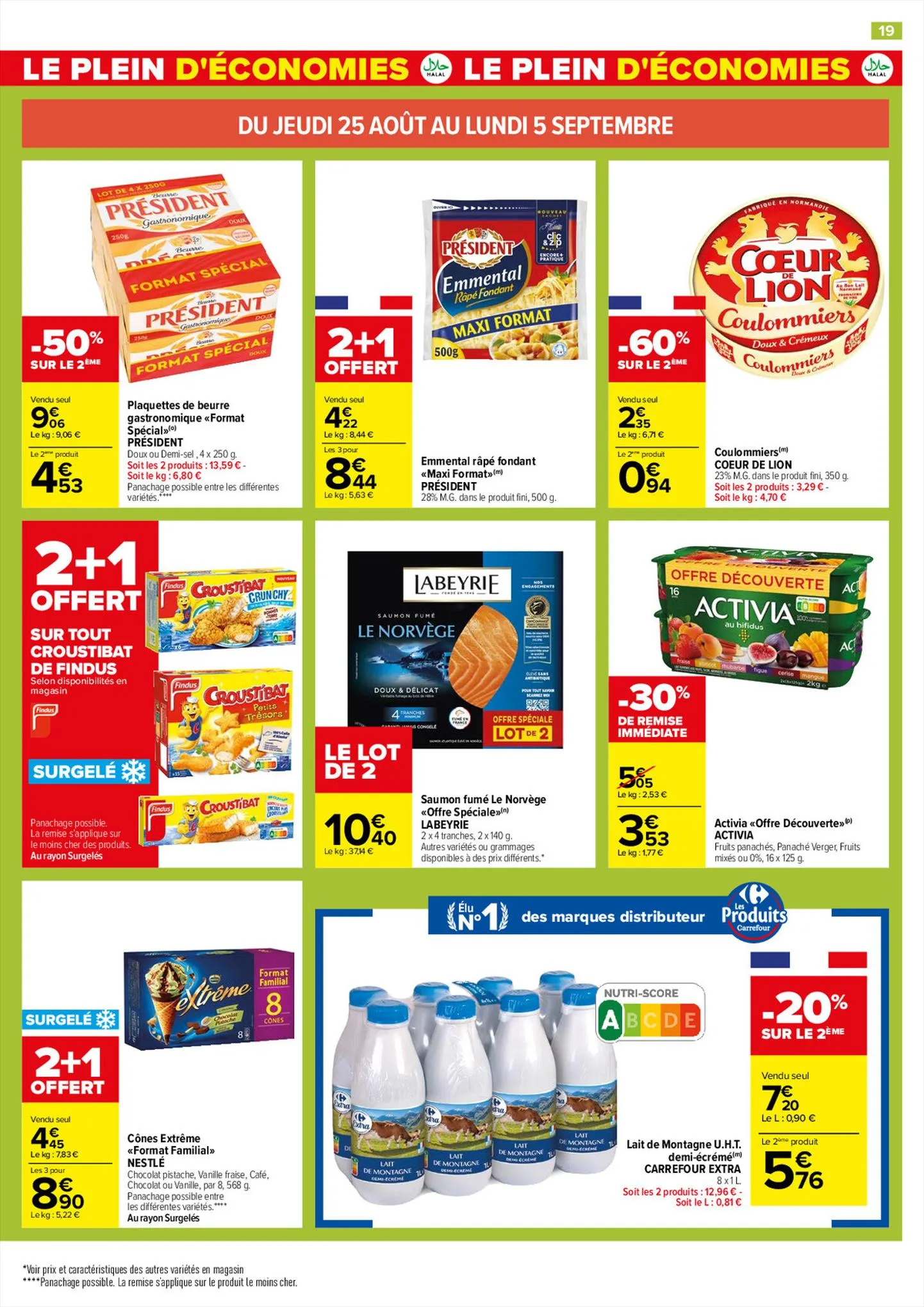 Catalogue Halal - Les petits prix de septembre , page 00019