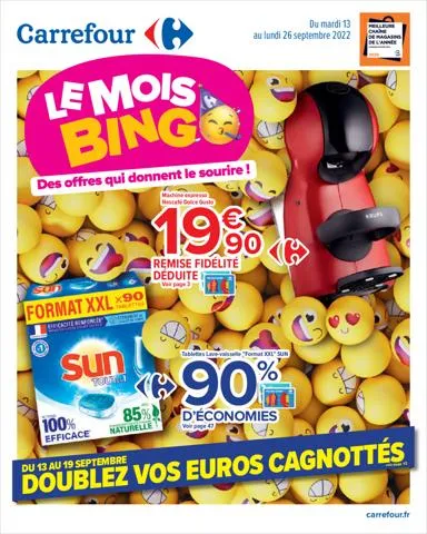 Mois Bingo - Doublez vos euros cagnottés