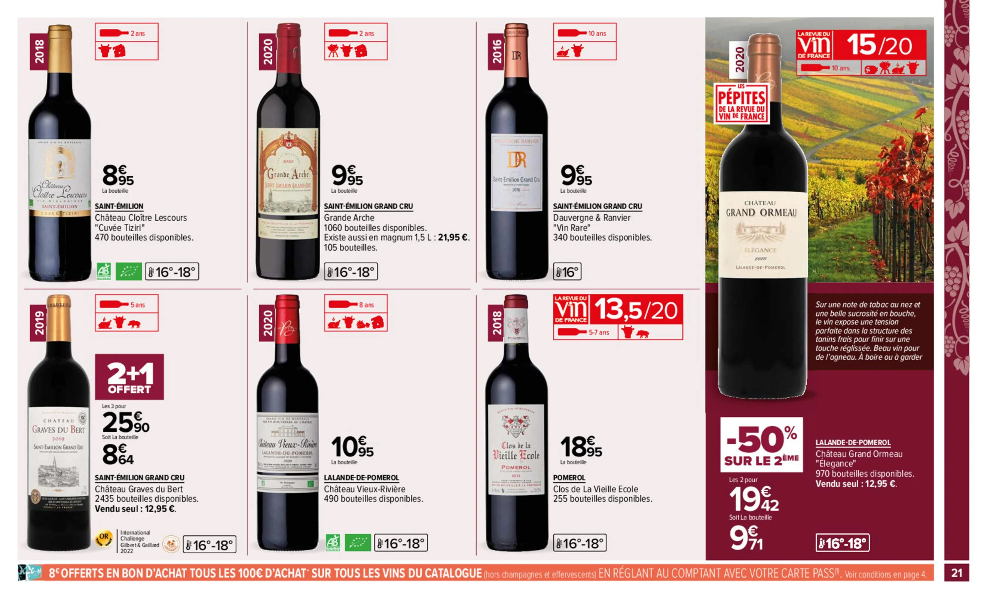 Catalogue Foire aux vins, page 00021