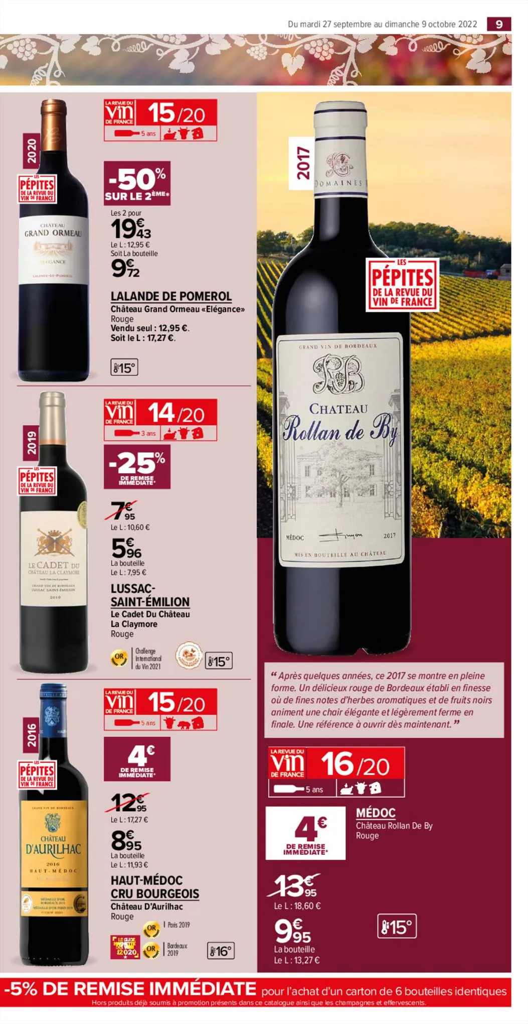 Catalogue Foire aux Vins, page 00009