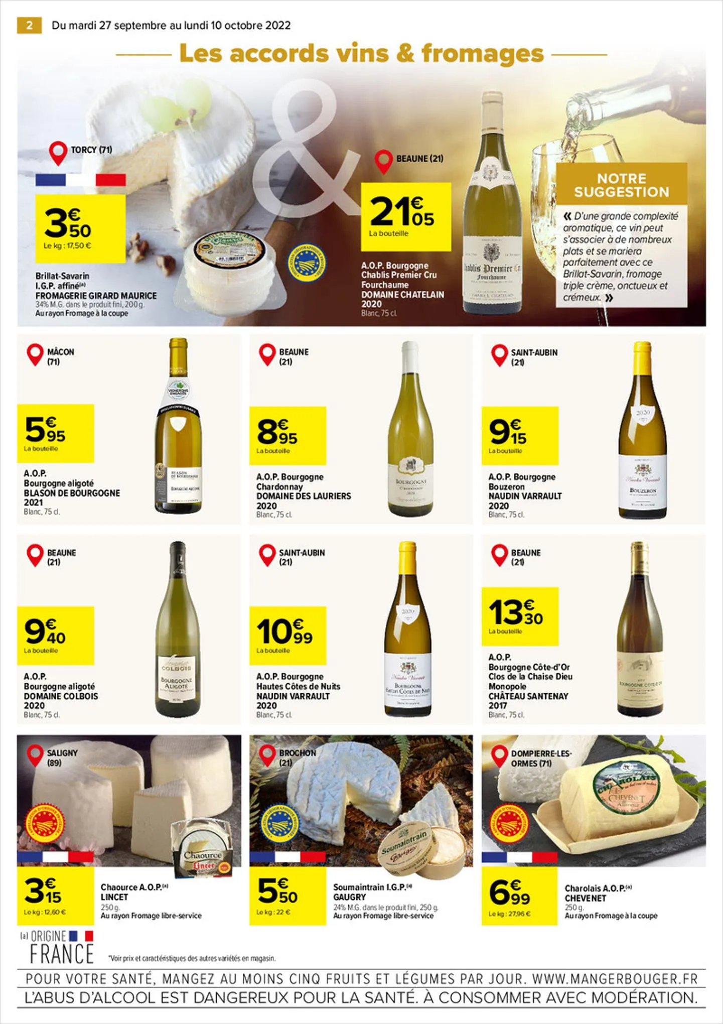 Catalogue Terroir Bourgogne Franche-Comté, page 00002