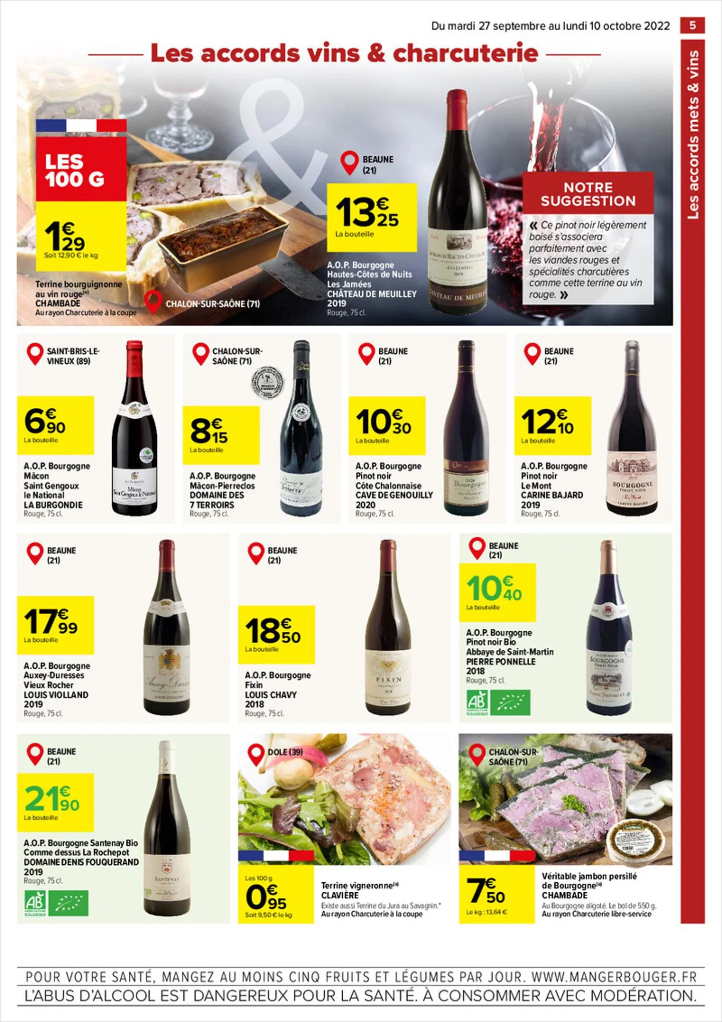 Catalogue Terroir Bourgogne Franche-Comté, page 00005