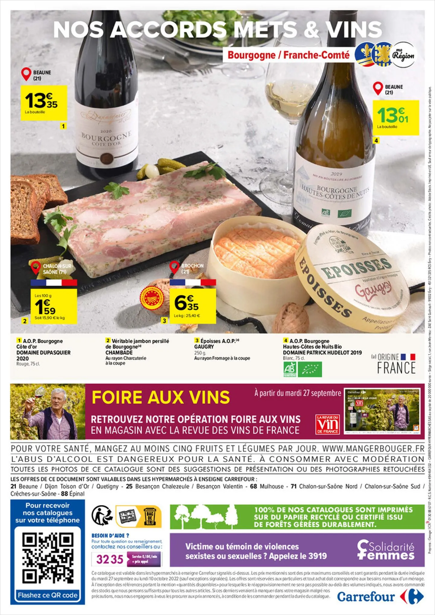 Catalogue Terroir Bourgogne Franche-Comté, page 00008