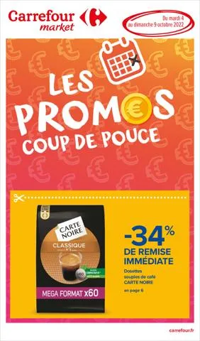 LES PROMOS COUP DE POUCE !