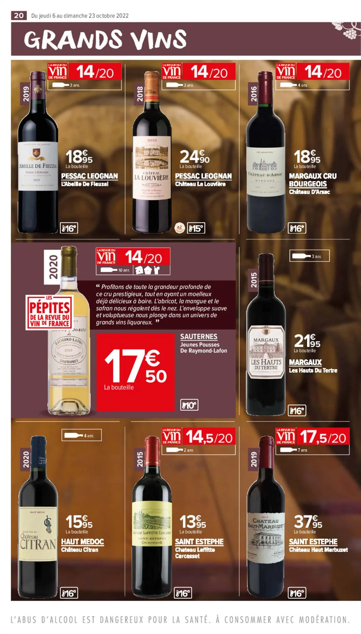 Catalogue Foire aux Vins, page 00020