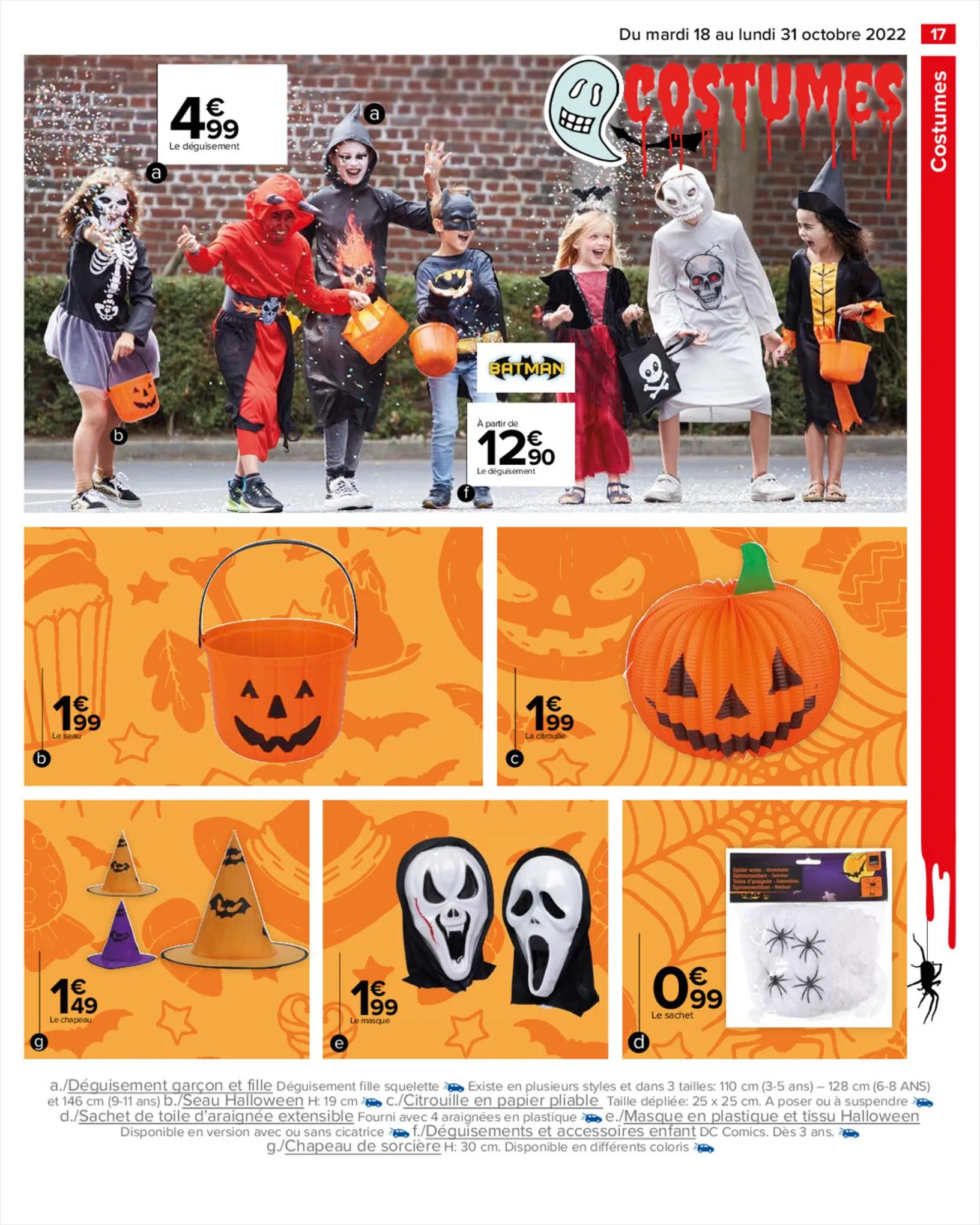 Catalogue HALLOWEEN Le manoir des bonnes affaires, page 00019