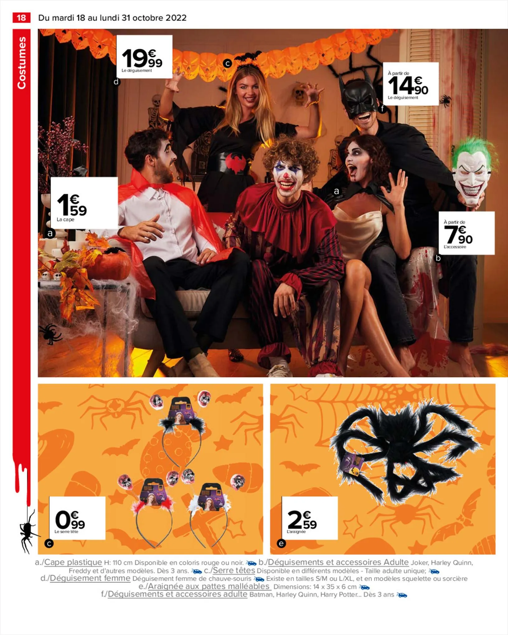 Catalogue HALLOWEEN Le manoir des bonnes affaires, page 00020