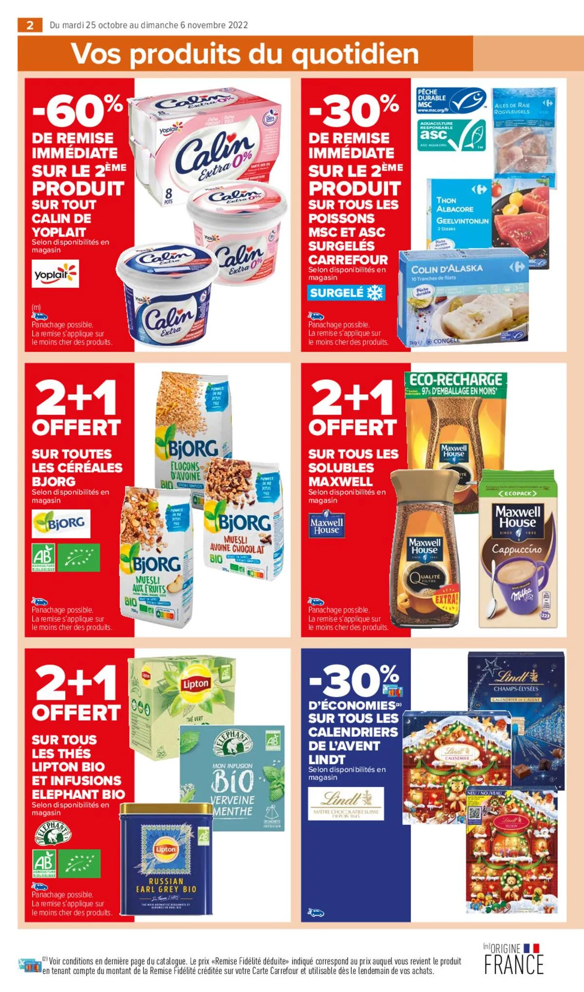 Catalogue Les promos à la carte !, page 00004