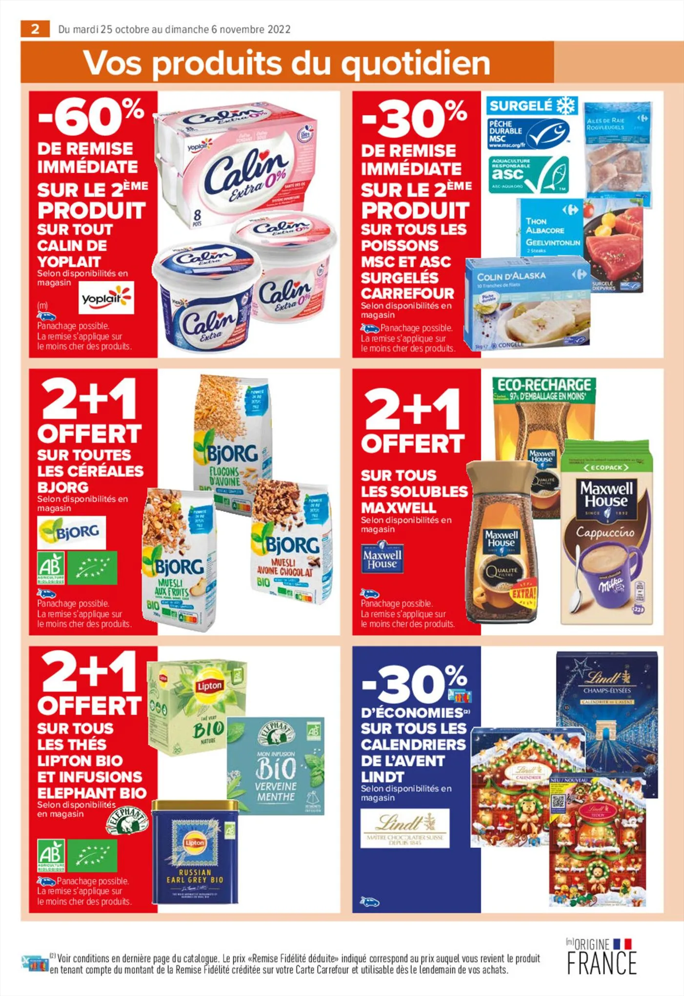 Catalogue Les promos à la carte !, page 00004