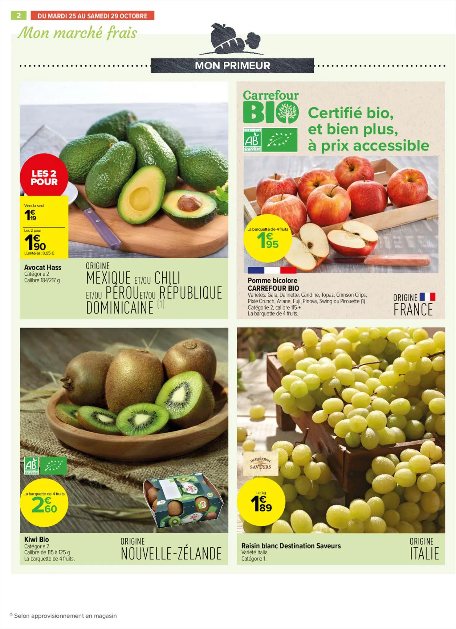 Catalogue Des promos toutes fraîches !, page 00002