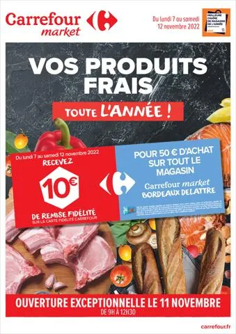 Vos produits frais tout l'année !