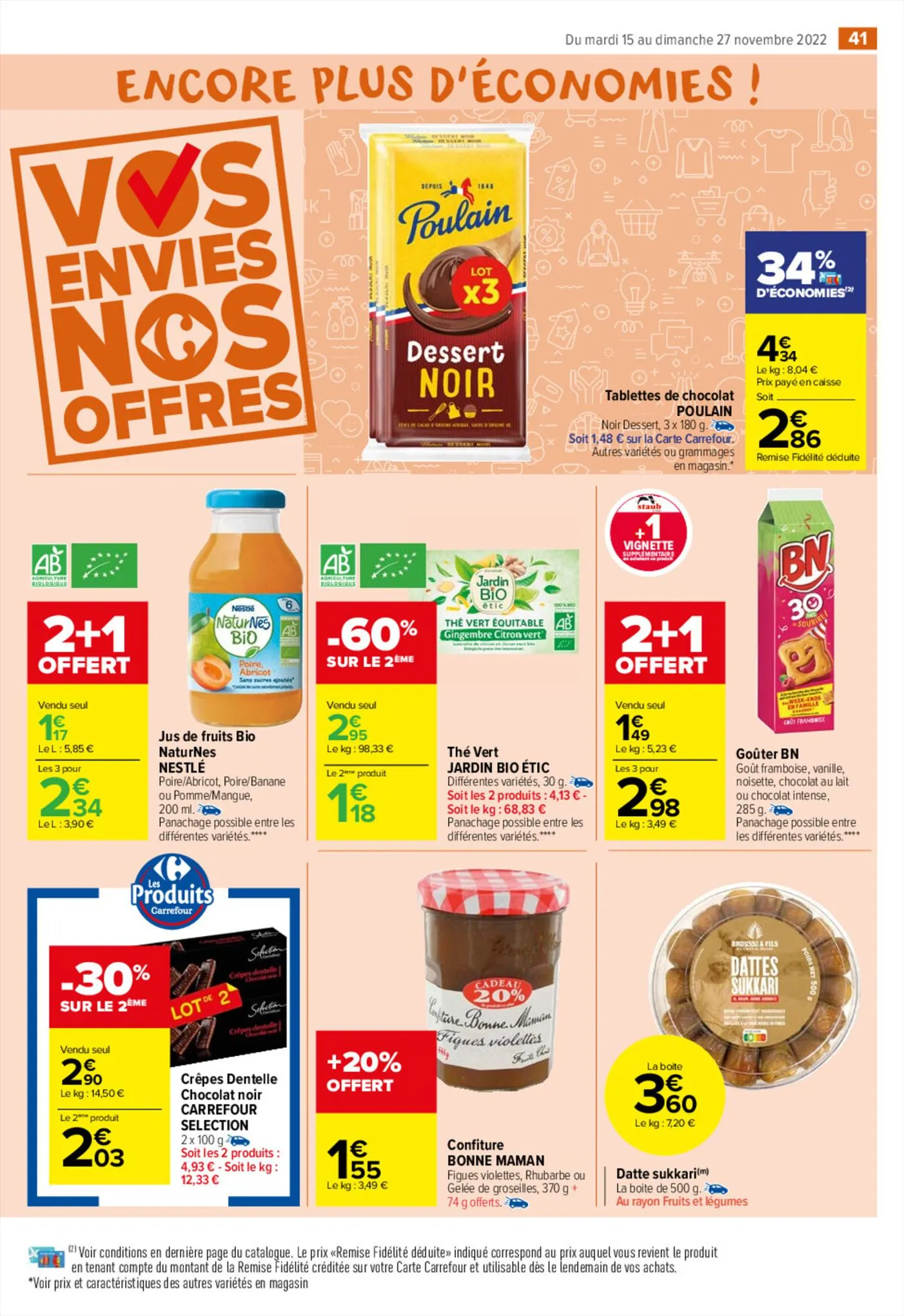 Catalogue Vos envies nos promos Ferrero, page 00043