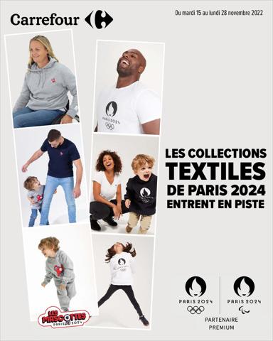 Catalogue Carrefour Drive | Les Collections Textiles de Paris 2024 | 15/11/2022 - 28/11/2022